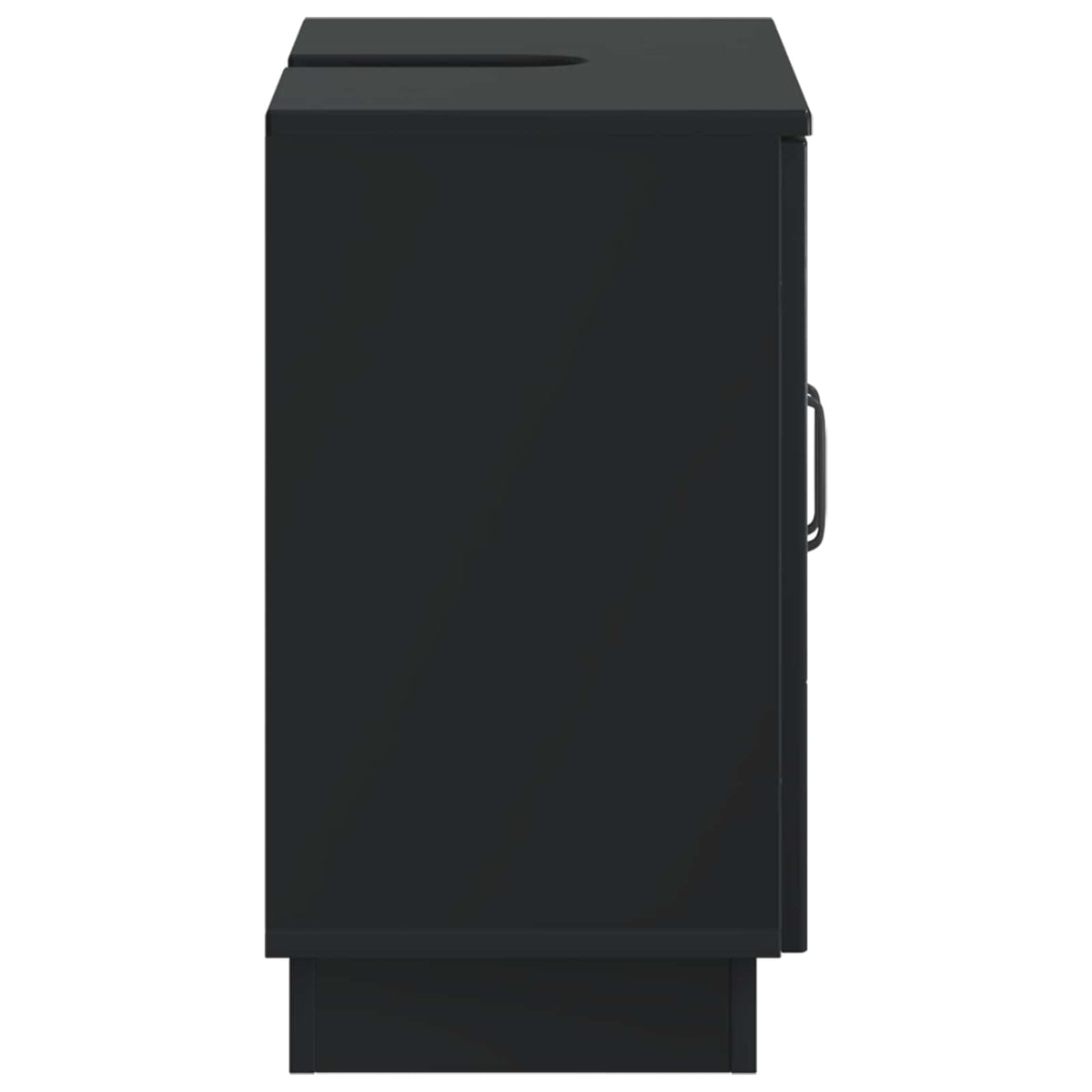 Waschbeckenschrank HOORN Schwarz 59,5 x 31,5 x 56 cm