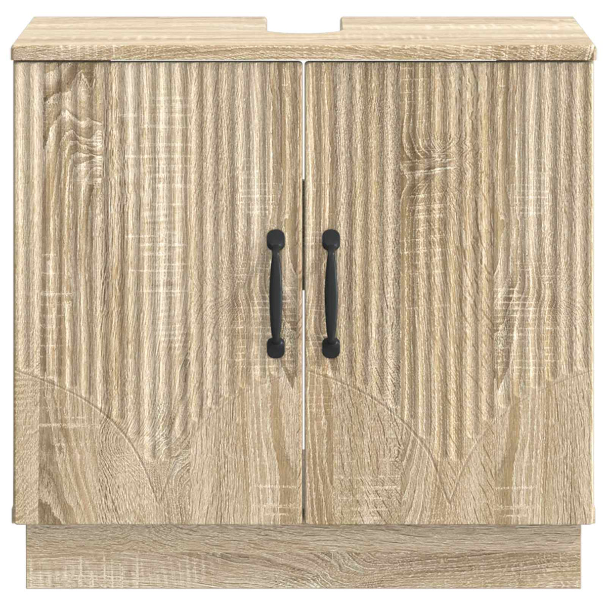 Waschbeckenschrank HOORN Sonoma-Eiche 59,5 x 31,5 x 56 cm