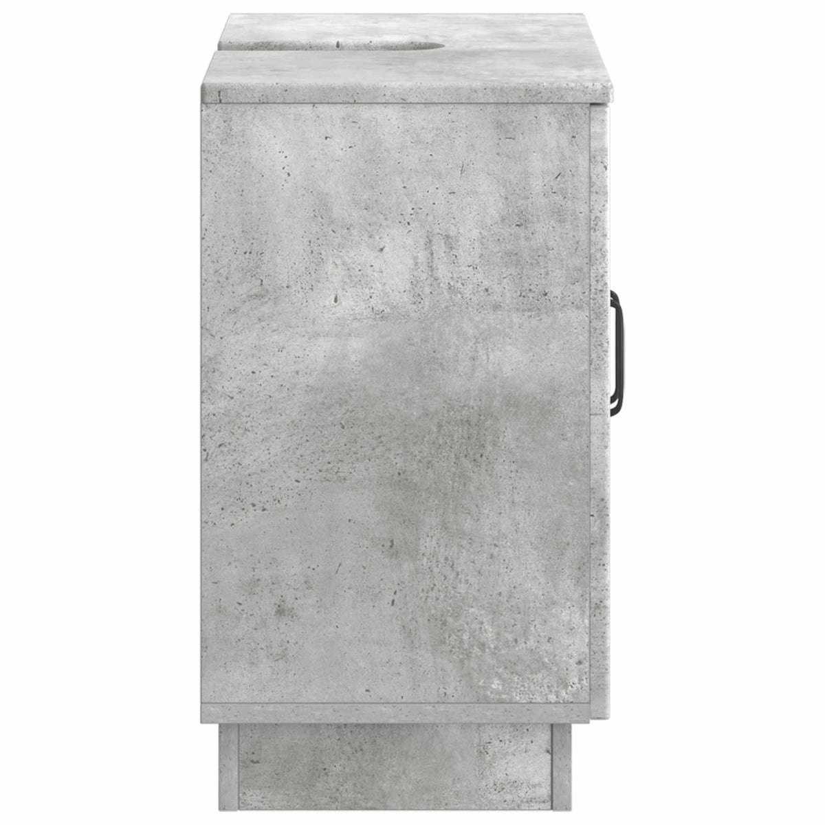 Waschbeckenschrank HOORN Betongrau 59,5 x 31,5 x 56 cm