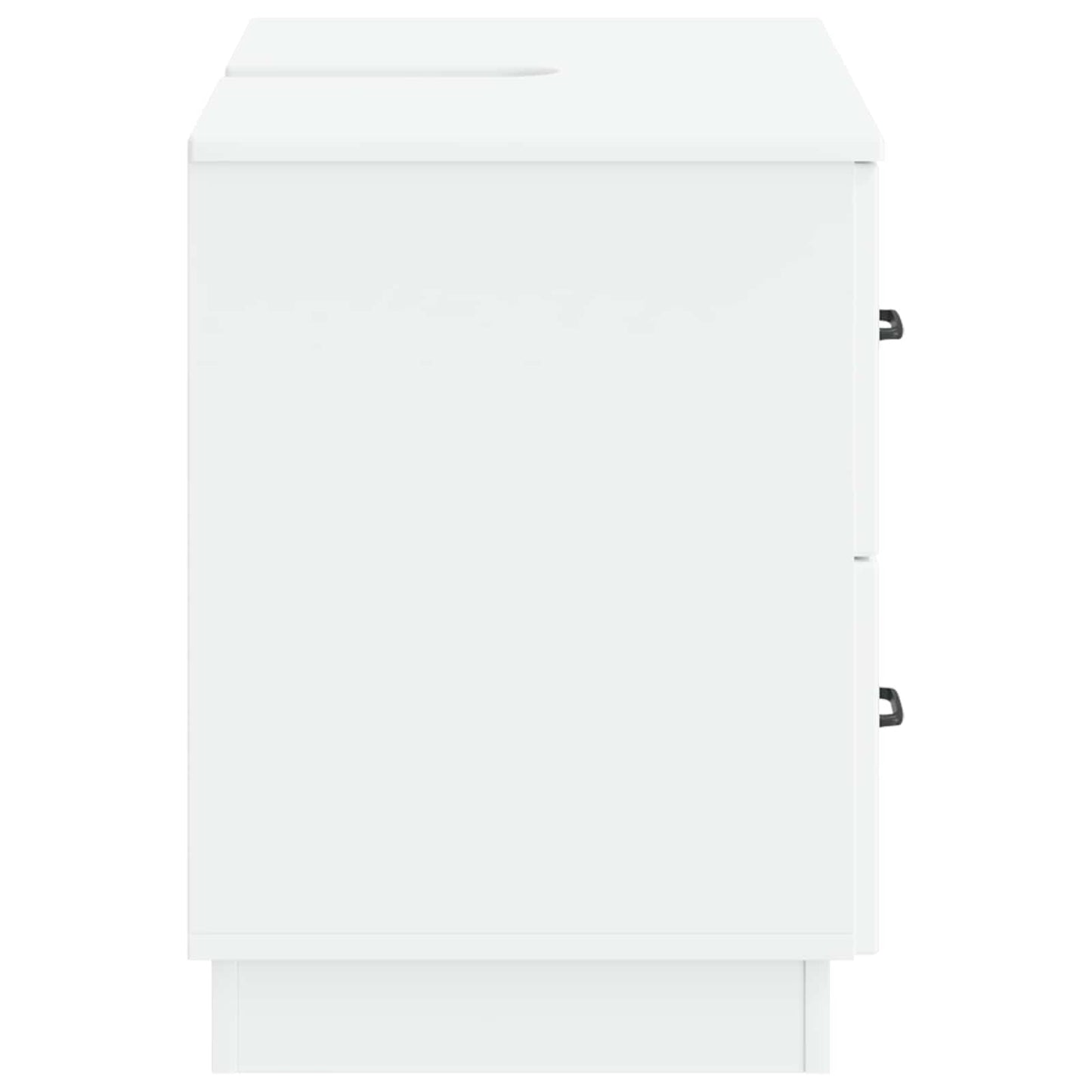 Waschbeckenschrank HOORN Weiß 82 x 41 x 56 cm Holzwerkstoff