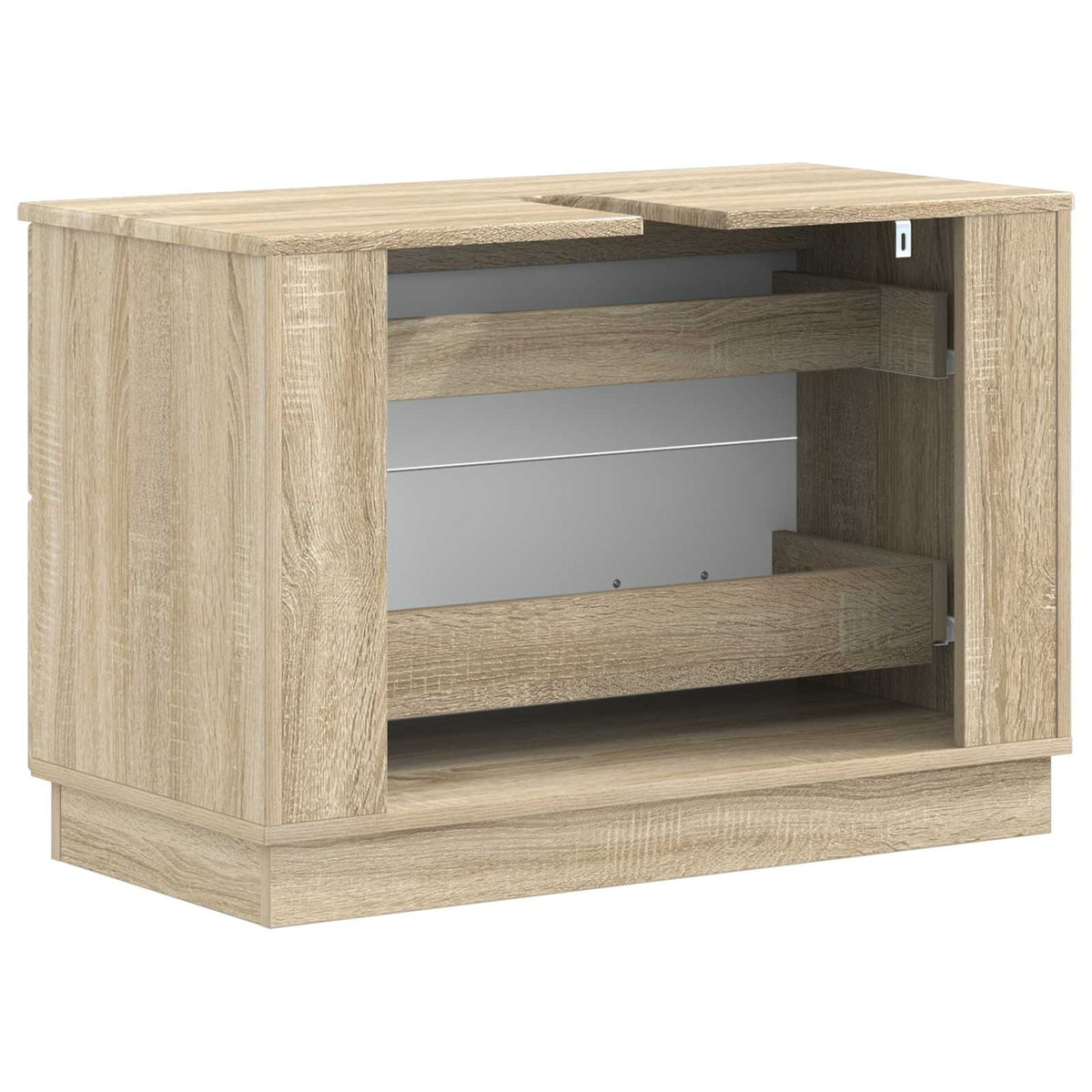 Waschbeckenschrank HOORN Sonoma-Eiche 82 x 41 x 56 cm