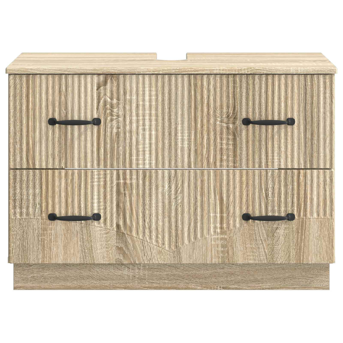 Waschbeckenschrank HOORN Sonoma-Eiche 82 x 41 x 56 cm