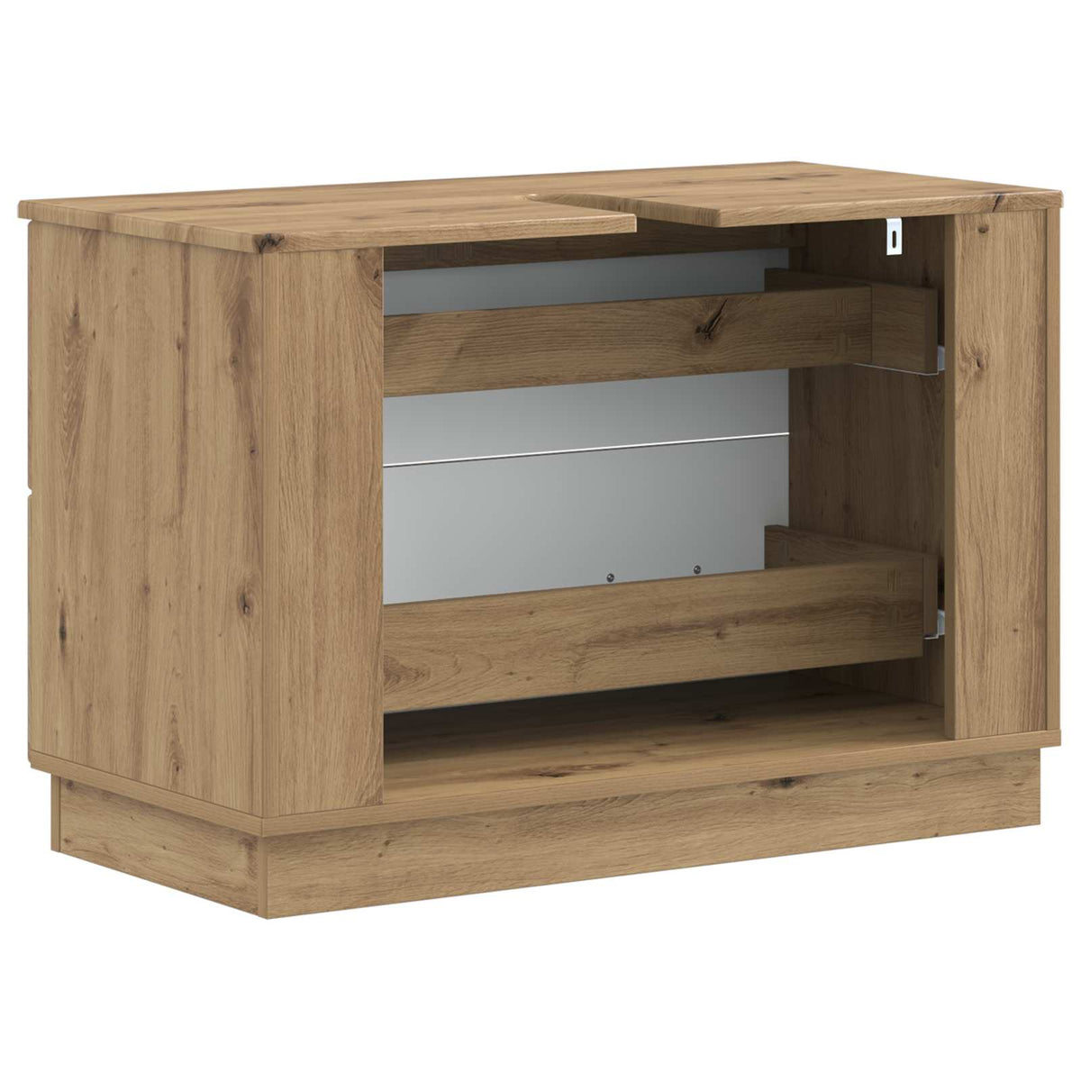 Waschbeckenschrank HOORN Artisan-Eiche 82 x 41 x 56 cm