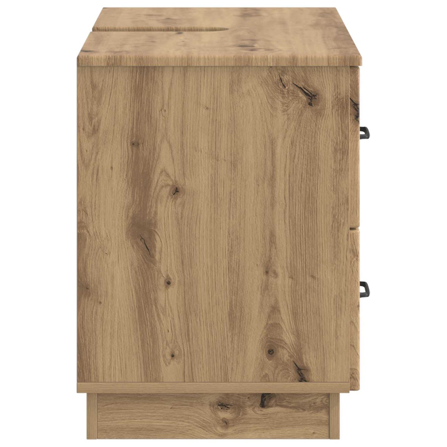 Waschbeckenschrank HOORN Artisan-Eiche 82 x 41 x 56 cm