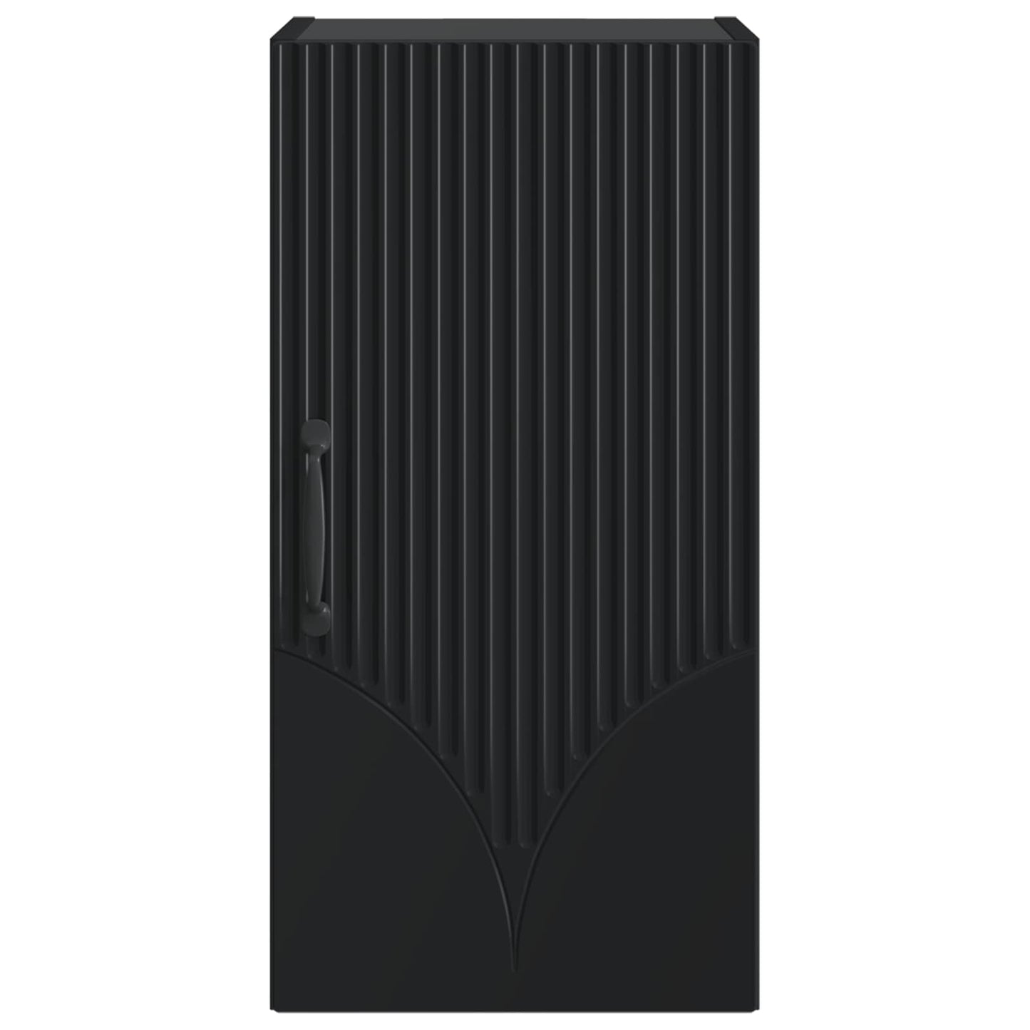 Badezimmer-Wandschrank HOORN Schwarz 30 x 31 x 59 cm
