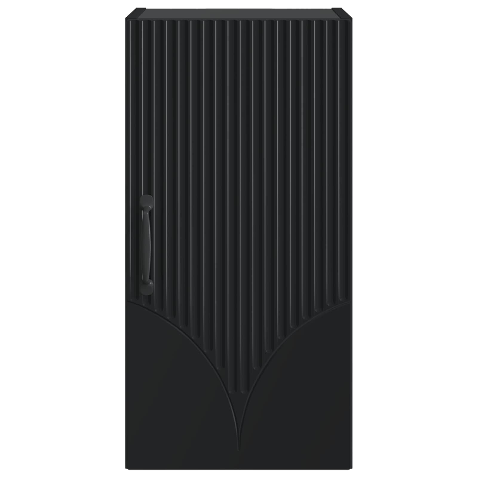 Badezimmer-Wandschrank HOORN Schwarz 30 x 31 x 59 cm