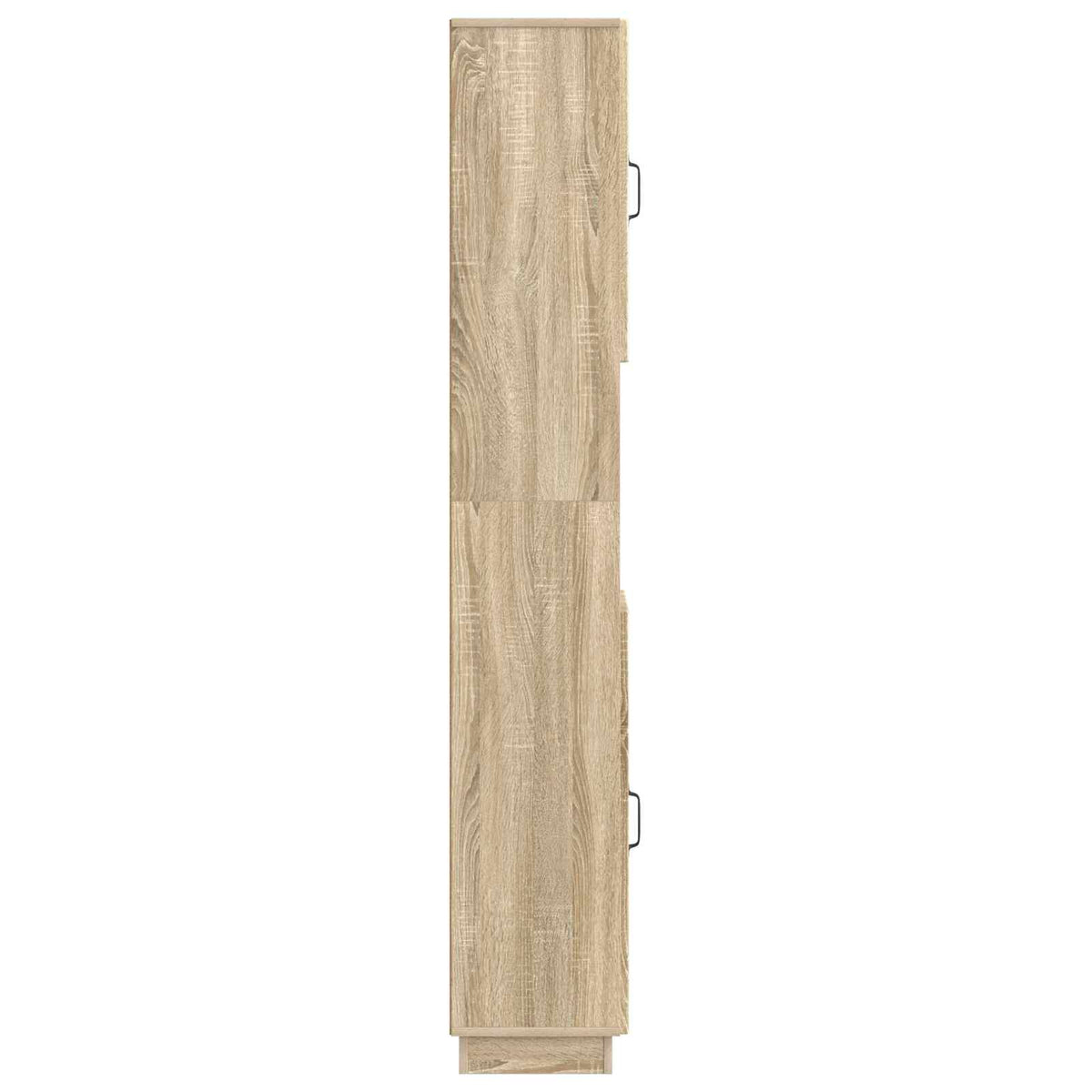 Badezimmerschrank mit offenem Regal HOORN Sonoma-Eiche