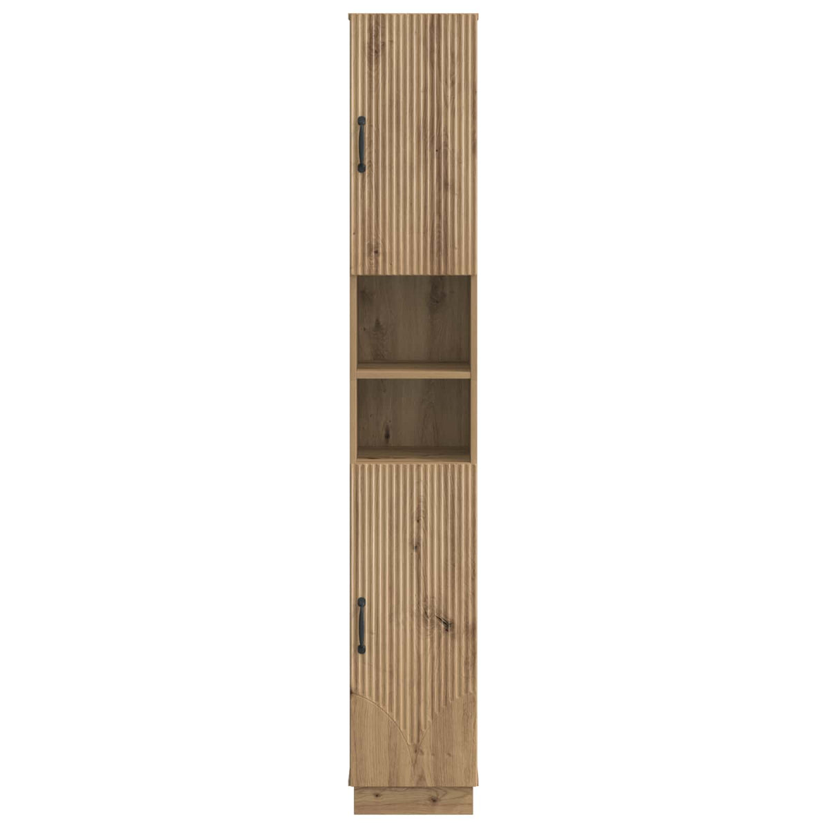 Badezimmerschrank mit offenem Regal HOORN Artisan-Eiche