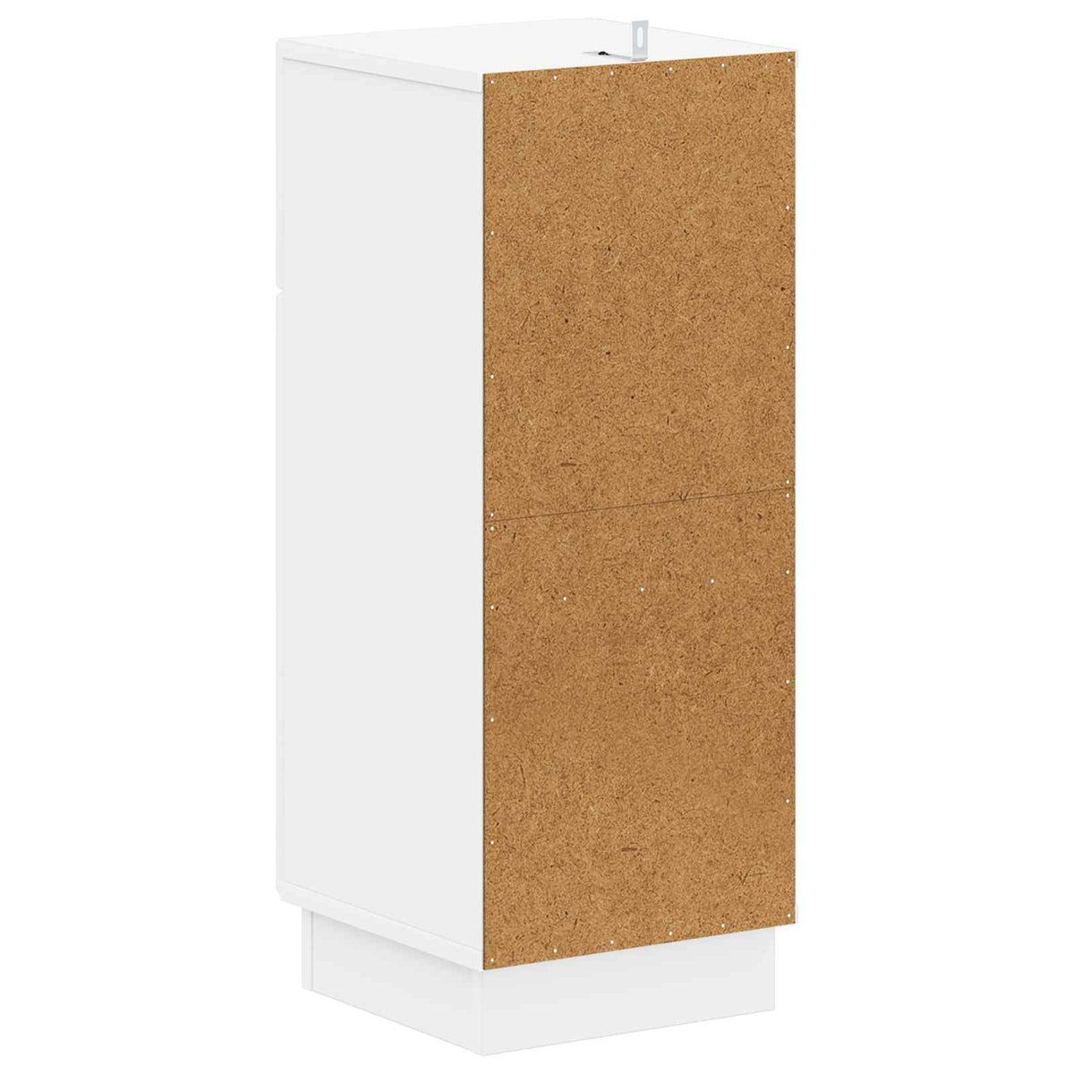 Badezimmer Aufbewahrungsschrank HOORN Weiß 30 x 31 x 77 cm