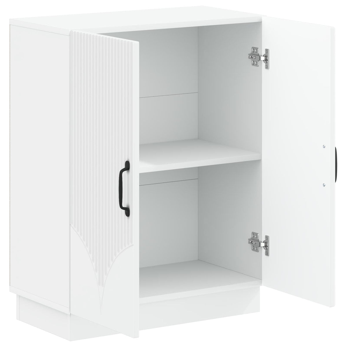 Badezimmer Aufbewahrungsschrank HOORN Weiß 59,5 x 31 x 77 cm