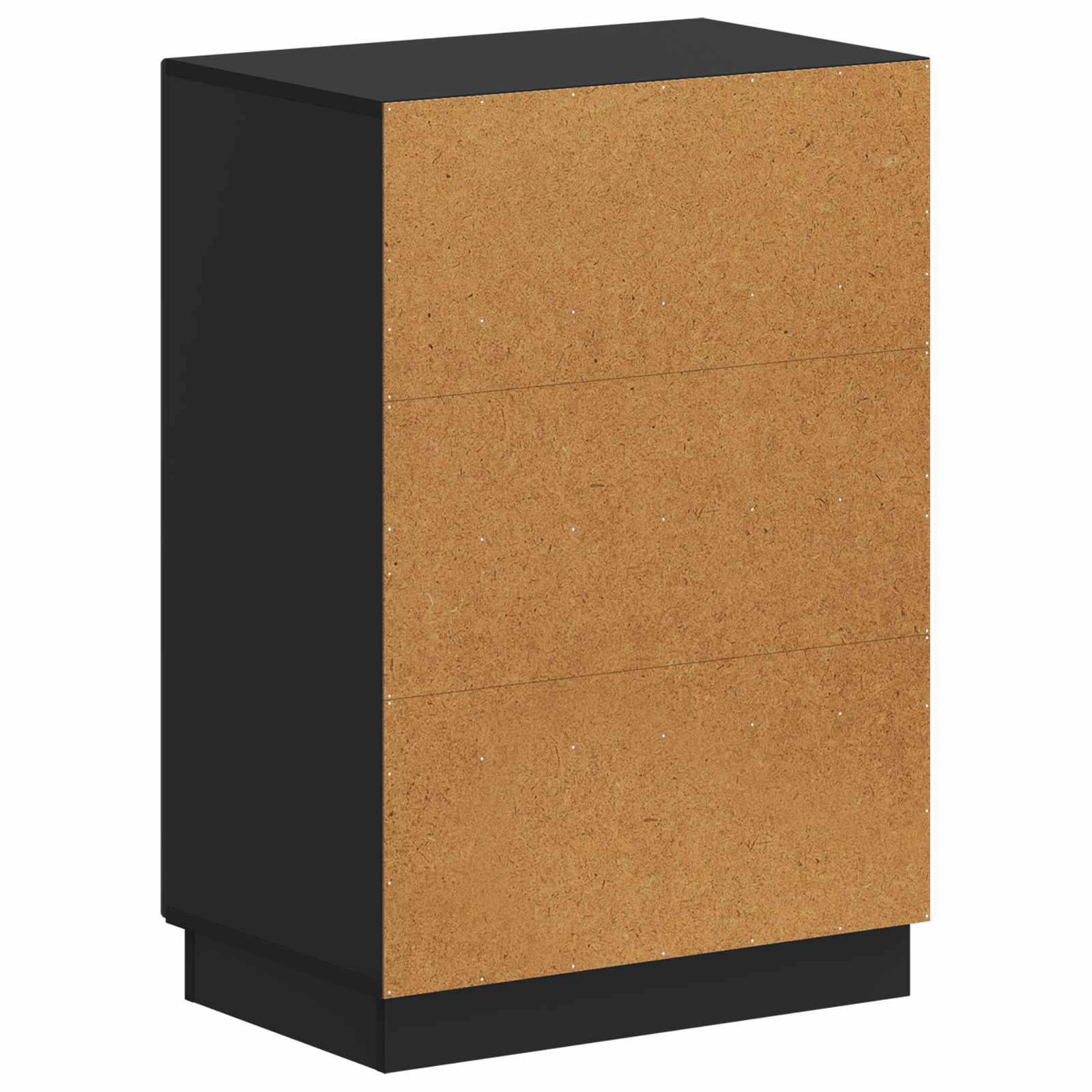Schuhschrank HOORN 59,5 x 39,5 x 87 cm Holzwerkstoff Schwarz