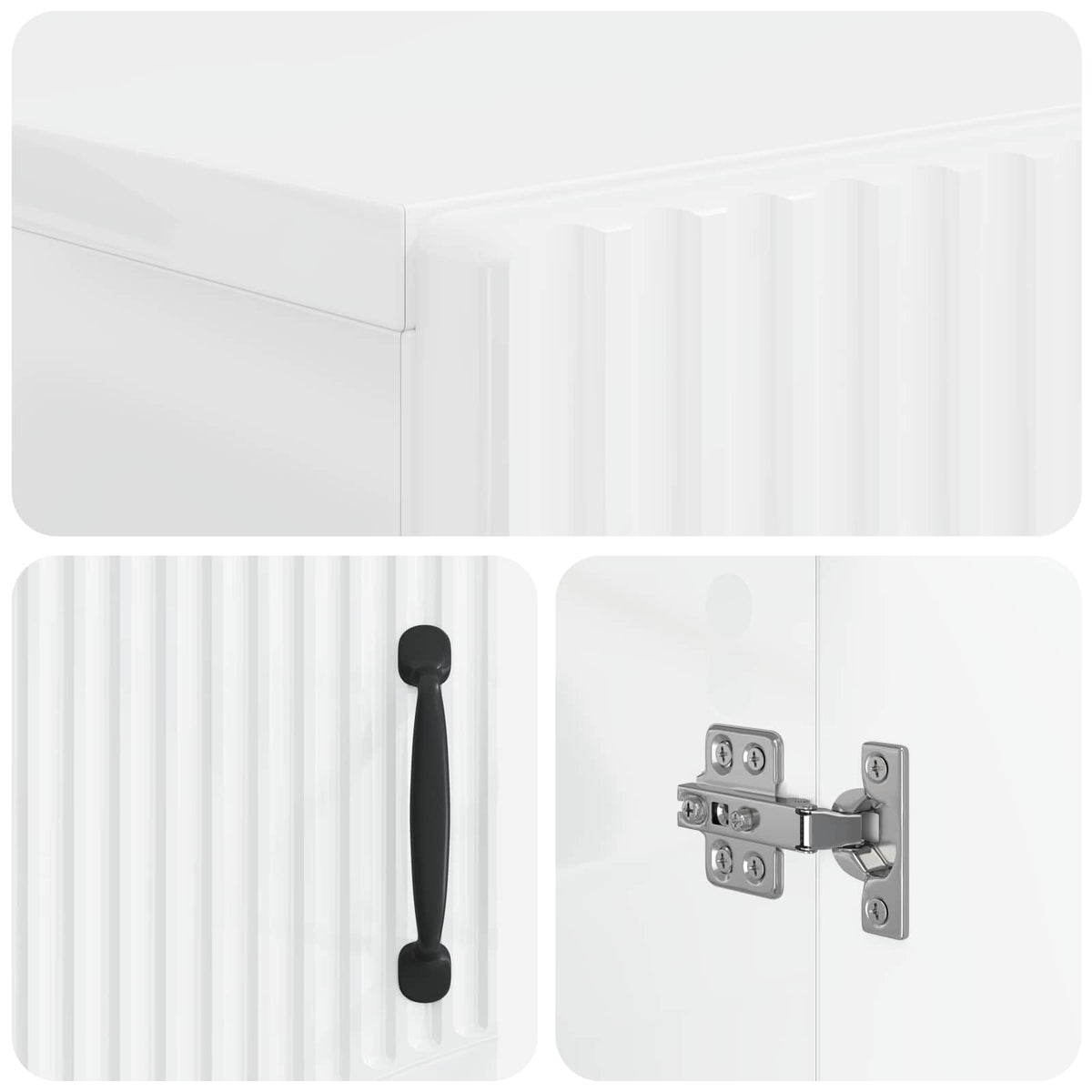 Schuhschrank HOORN 59,5 x 39,5 x 87 cm Holzwerkstoff