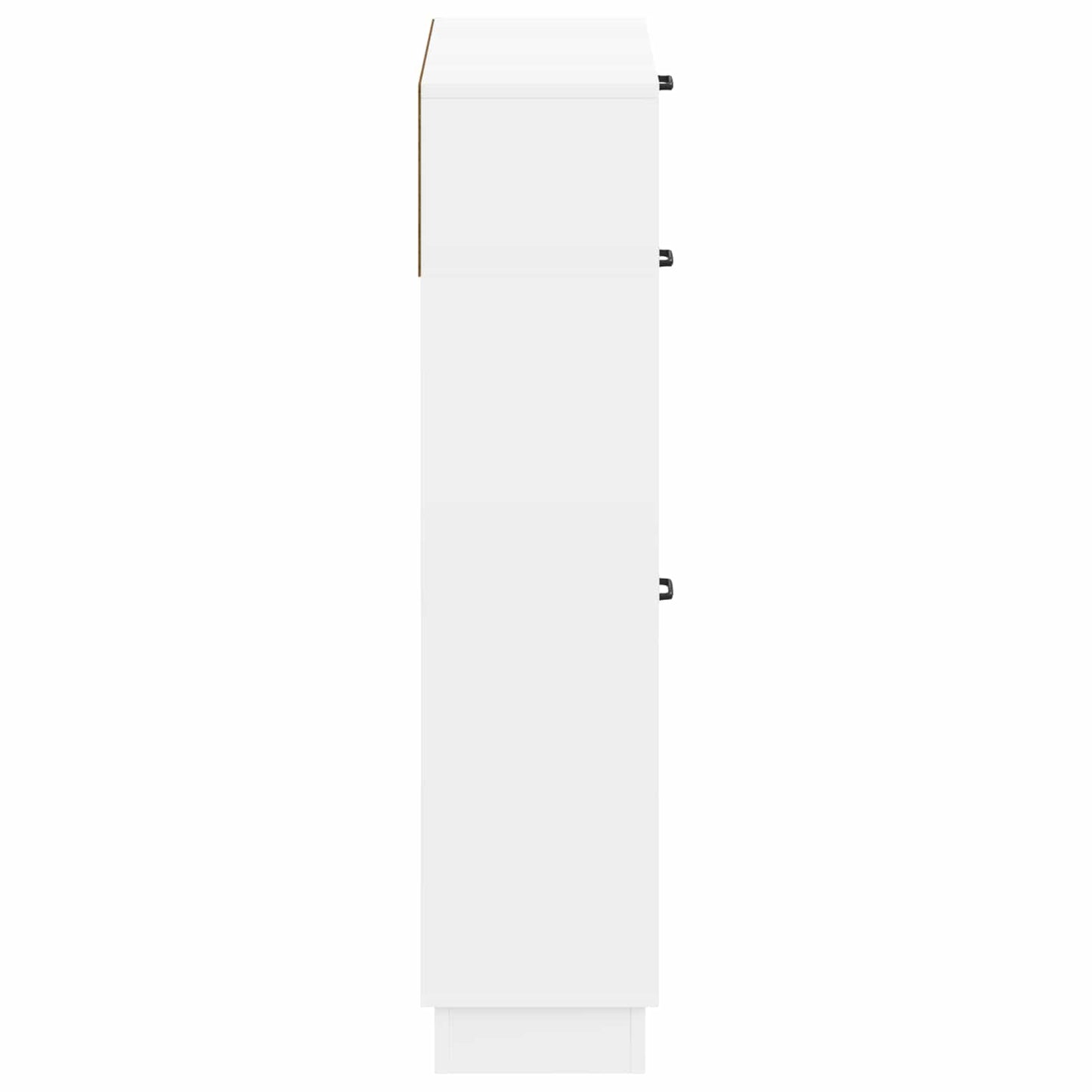 Schuhschrank HOORN 78 x 24 x 100 cm Holzwerkstoff Weiß