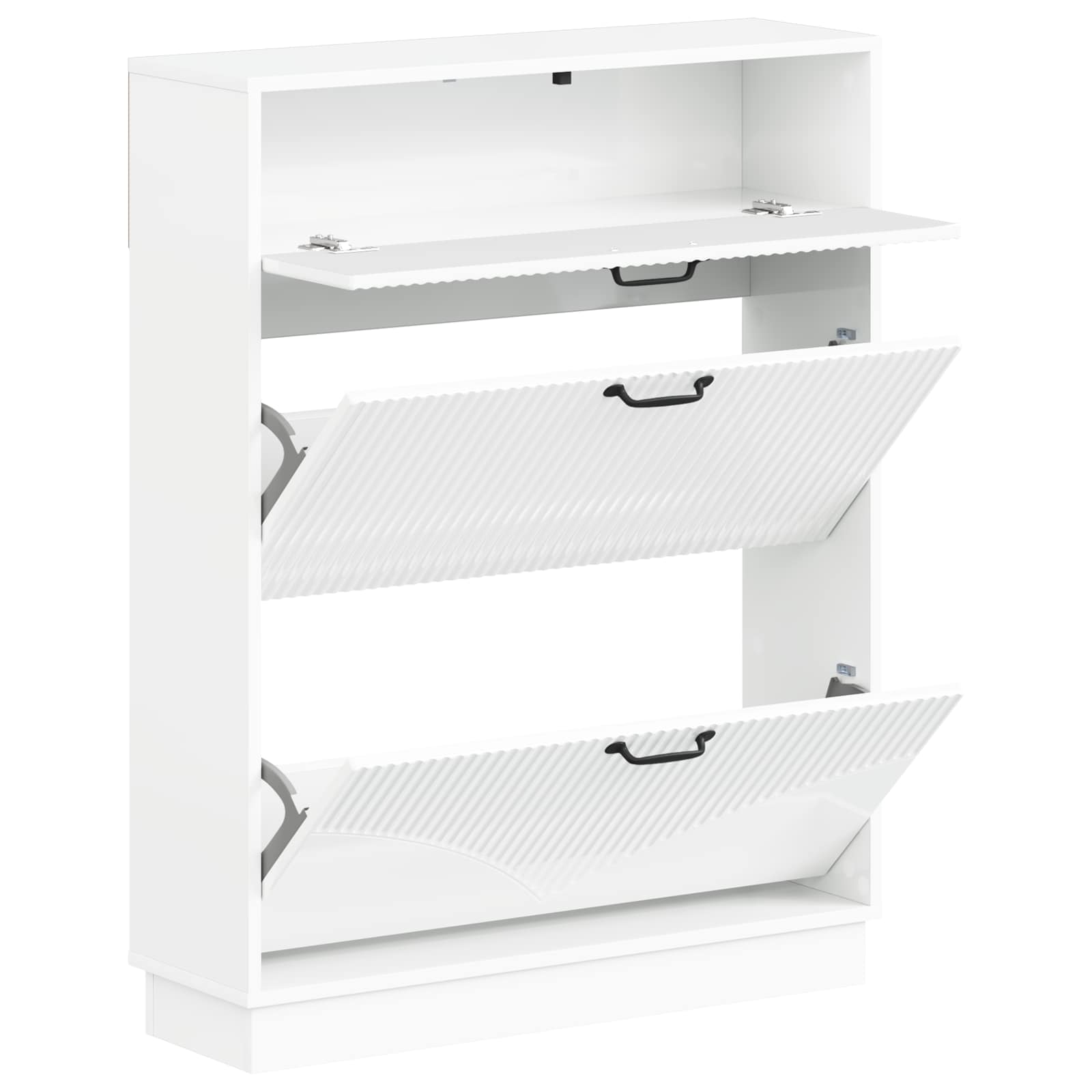 Schuhschrank HOORN 78 x 24 x 100 cm Holzwerkstoff