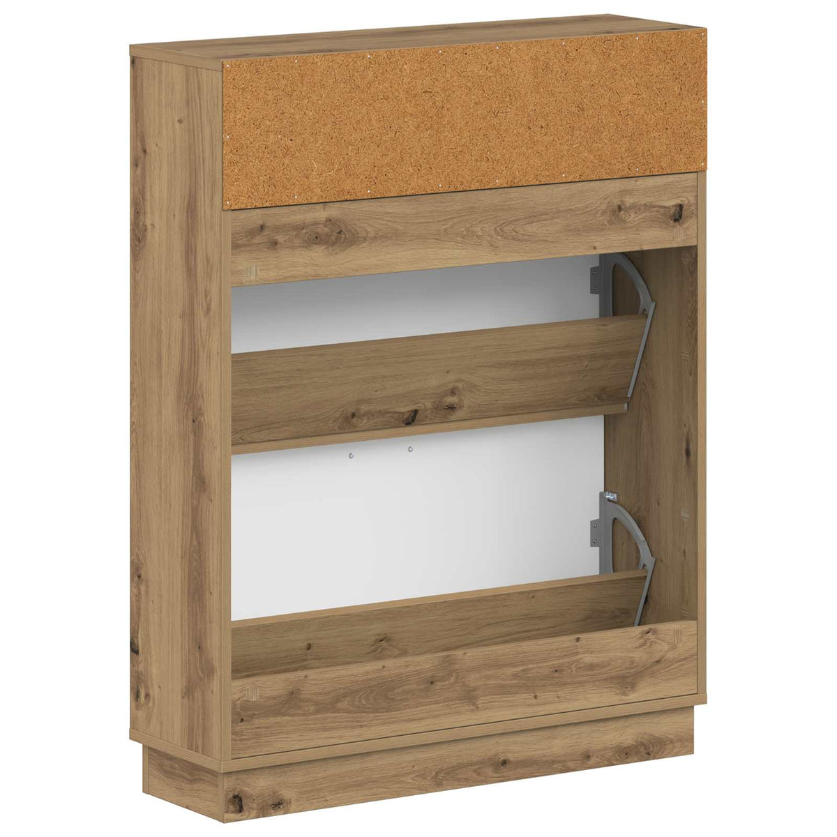 Schuhschrank HOORN 78 x 24 x 100 cm Holzwerkstoff Artisan-Eiche