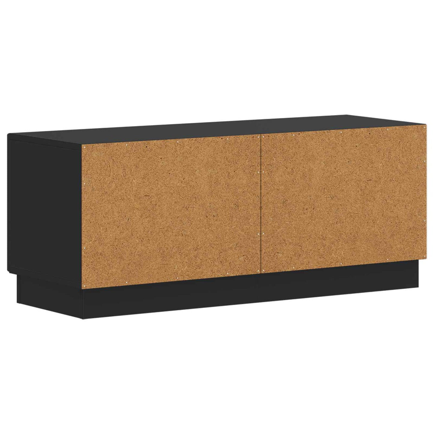 TV-Schrank Schwarz Holzwerkstoff