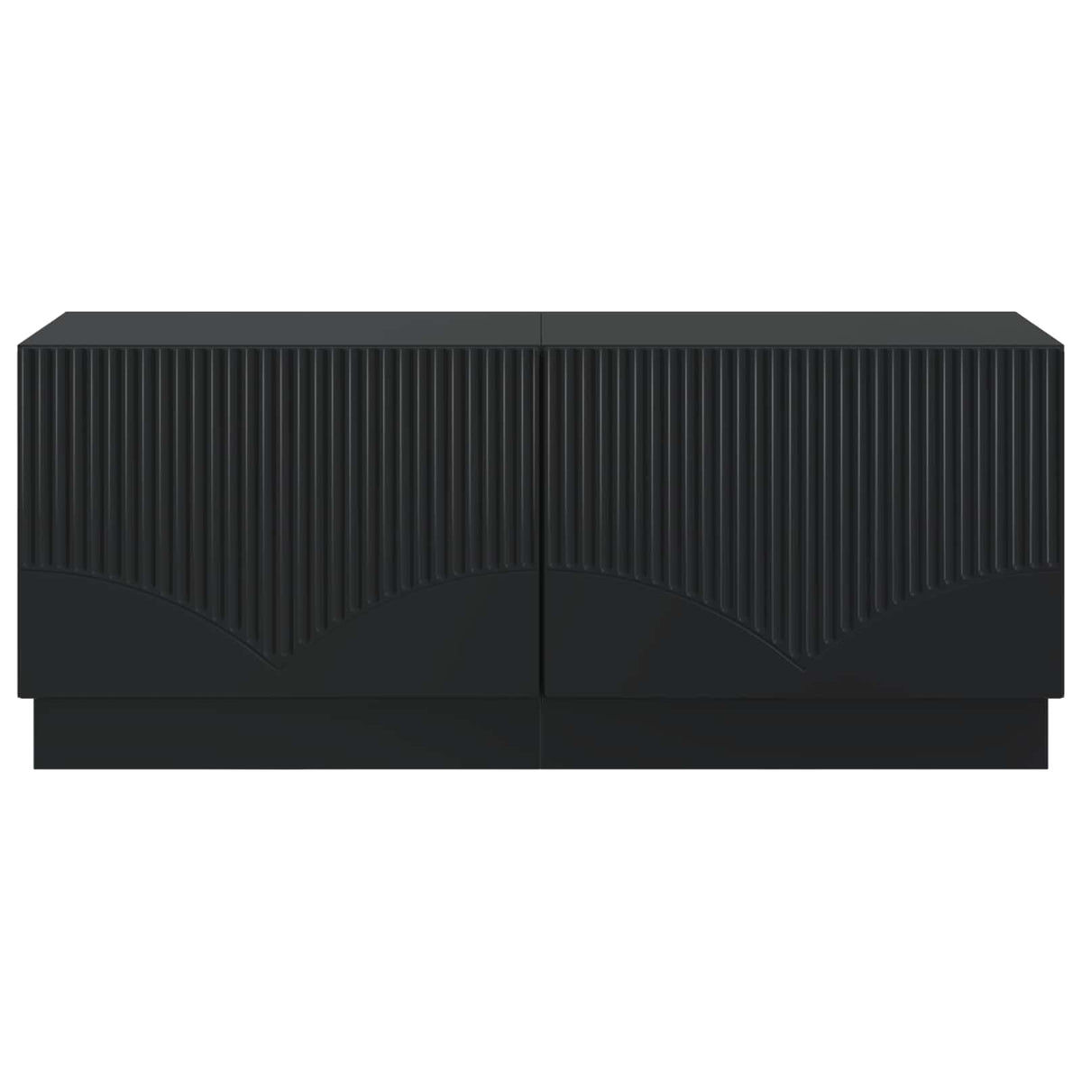 TV-Schrank Schwarz Holzwerkstoff