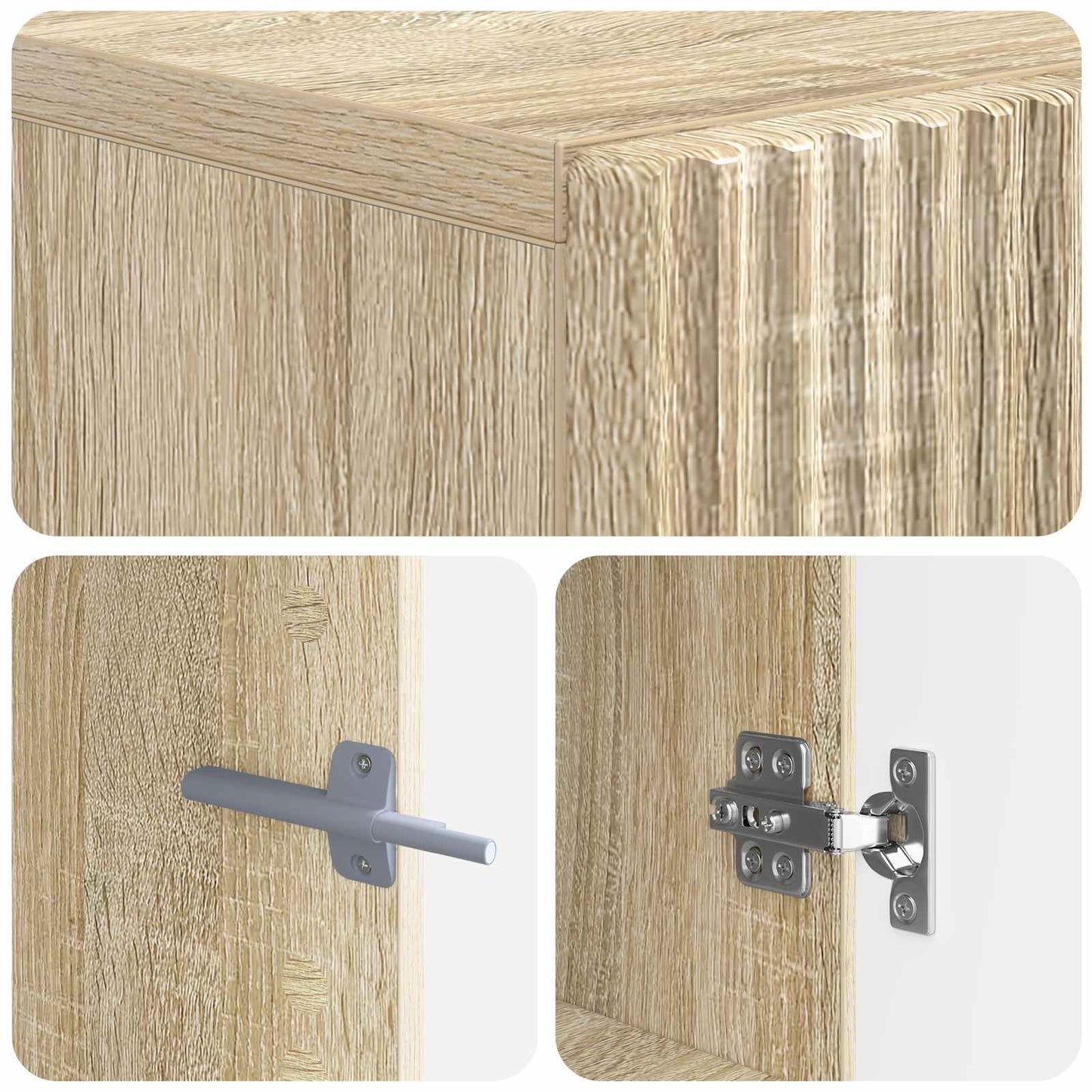 TV-Schrank Sonoma-Eiche Holzwerkstoff