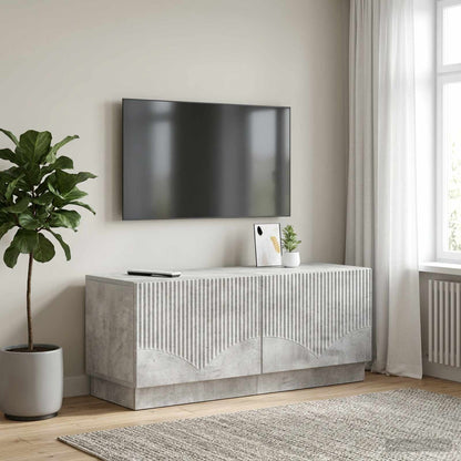 TV-Schrank Betongrau Holzwerkstoff