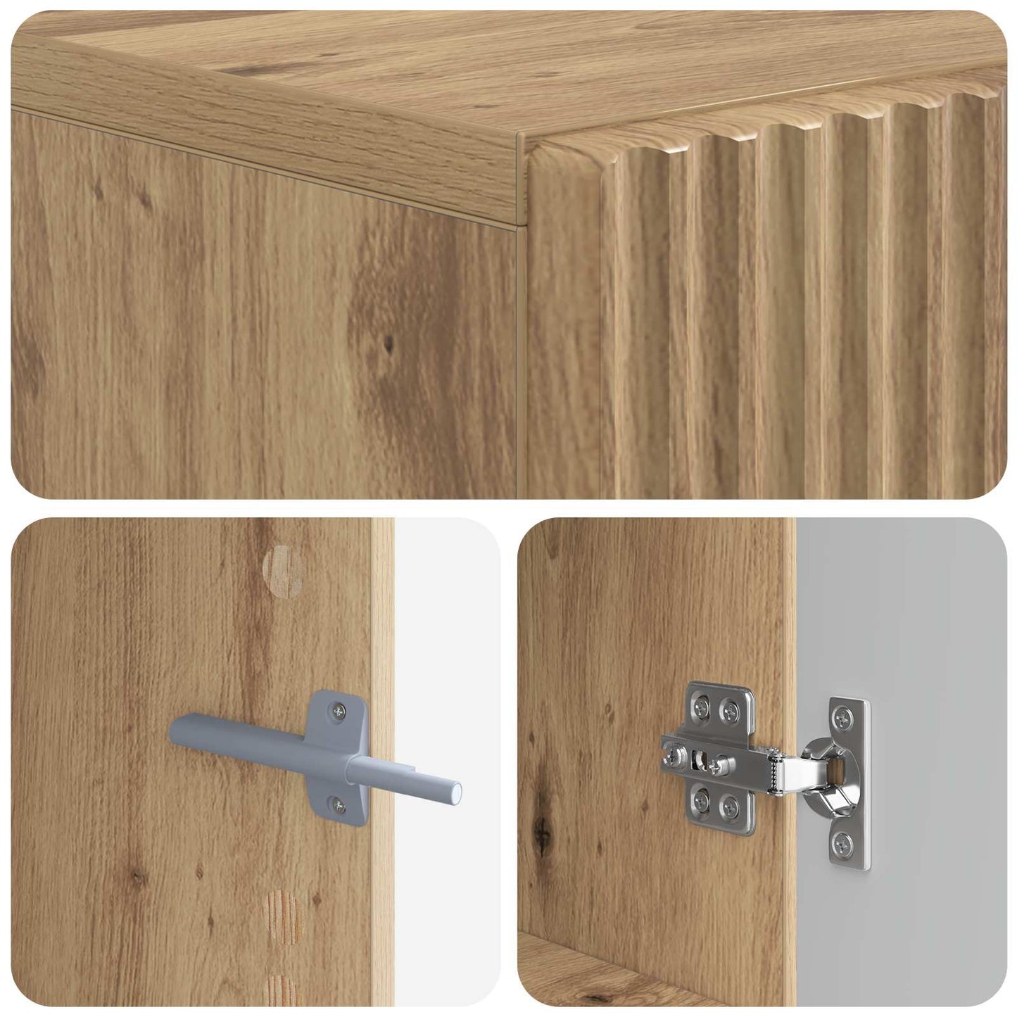 TV-Schrank Artisan-Eiche Holzwerkstoff