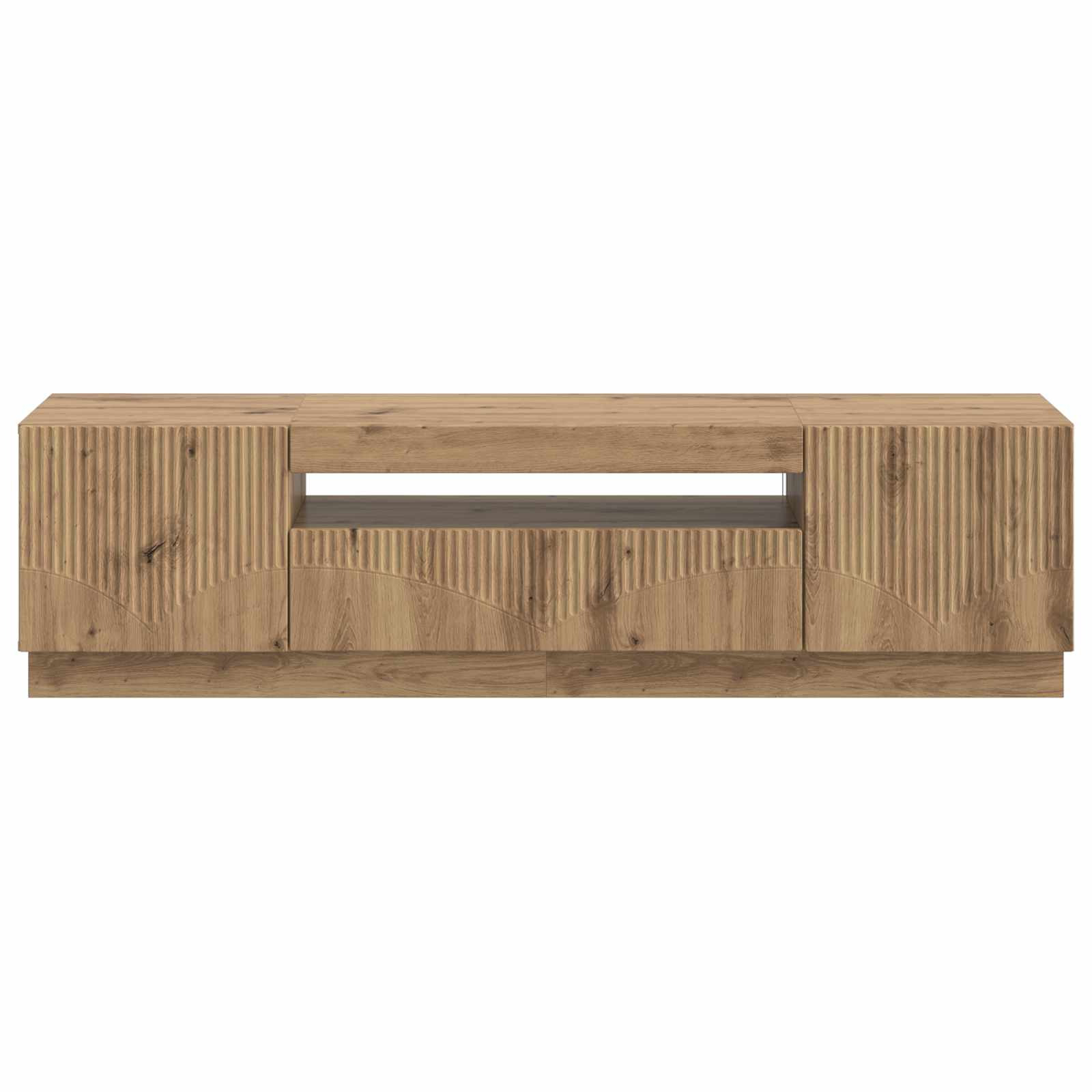 LED-TV-Schrank Artisan-Eiche Holzwerkstoff