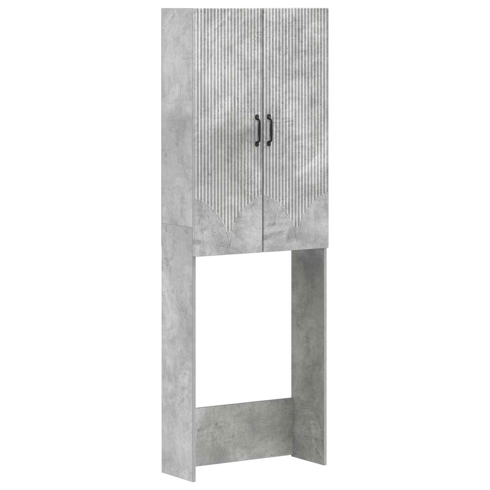 Toilettenschrank HOORN Betongrau 66 x 25,5 x 190 cm