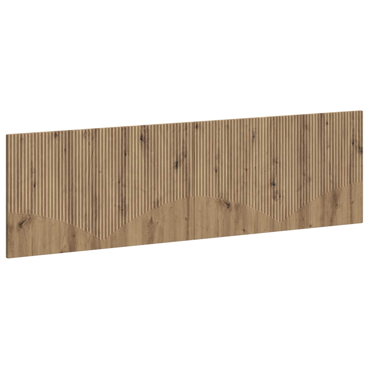 Wandmontiertes Kopfteil HOORN Artisan-Eiche Holzwerkstoff