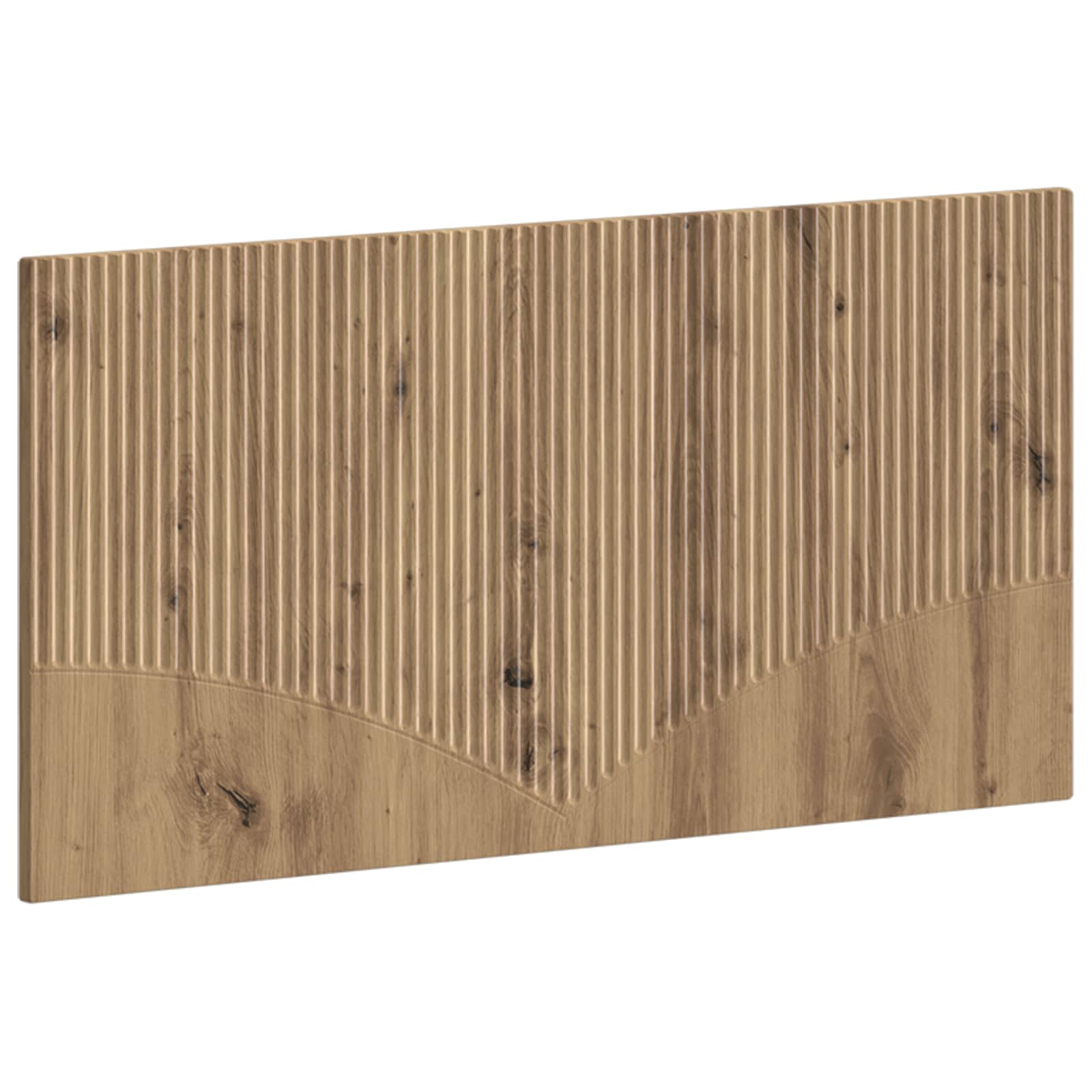 Wandmontiertes Kopfteil HOORN Artisan-Eiche Holzwerkstoff