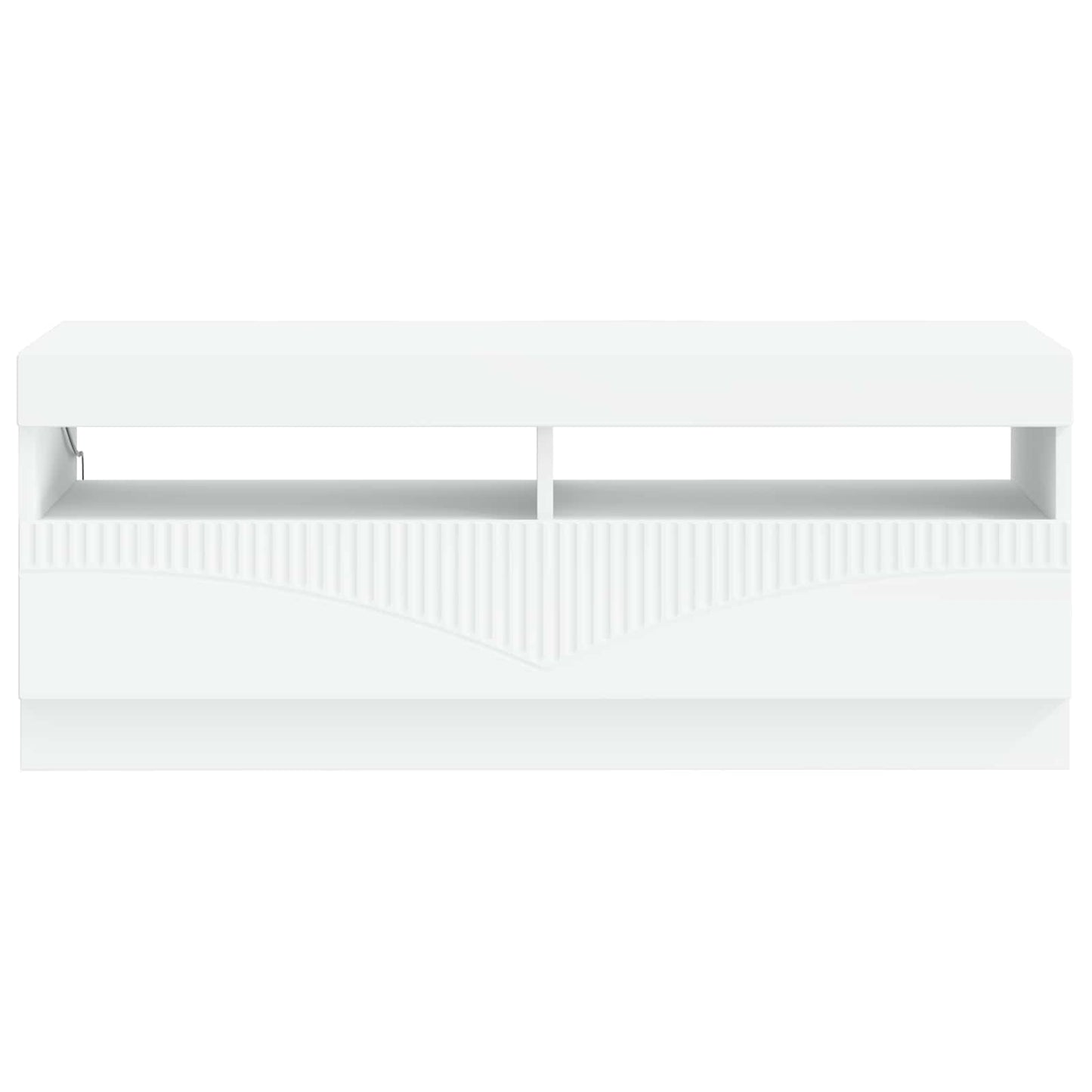 LED-TV-Schrank Weiß Holzwerkstoff