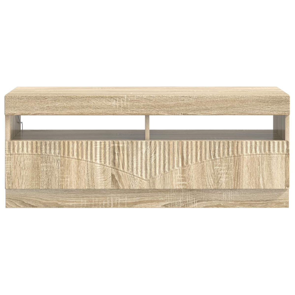 LED-TV-Schrank Sonoma-Eiche Holzwerkstoff