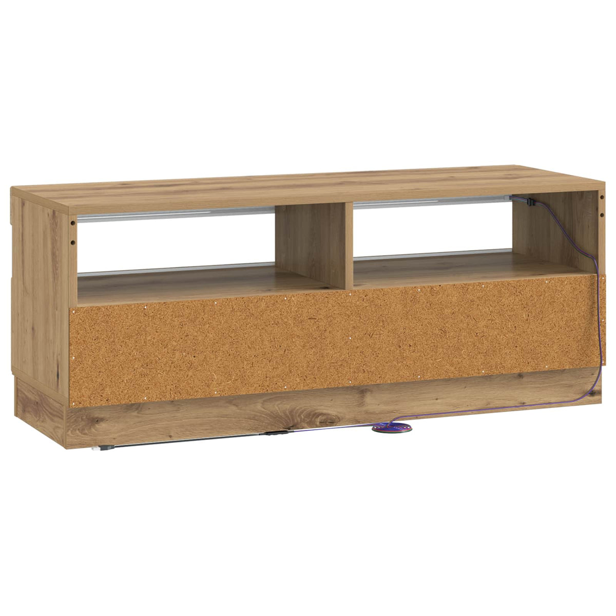 LED-TV-Schrank Artisan-Eiche Holzwerkstoff