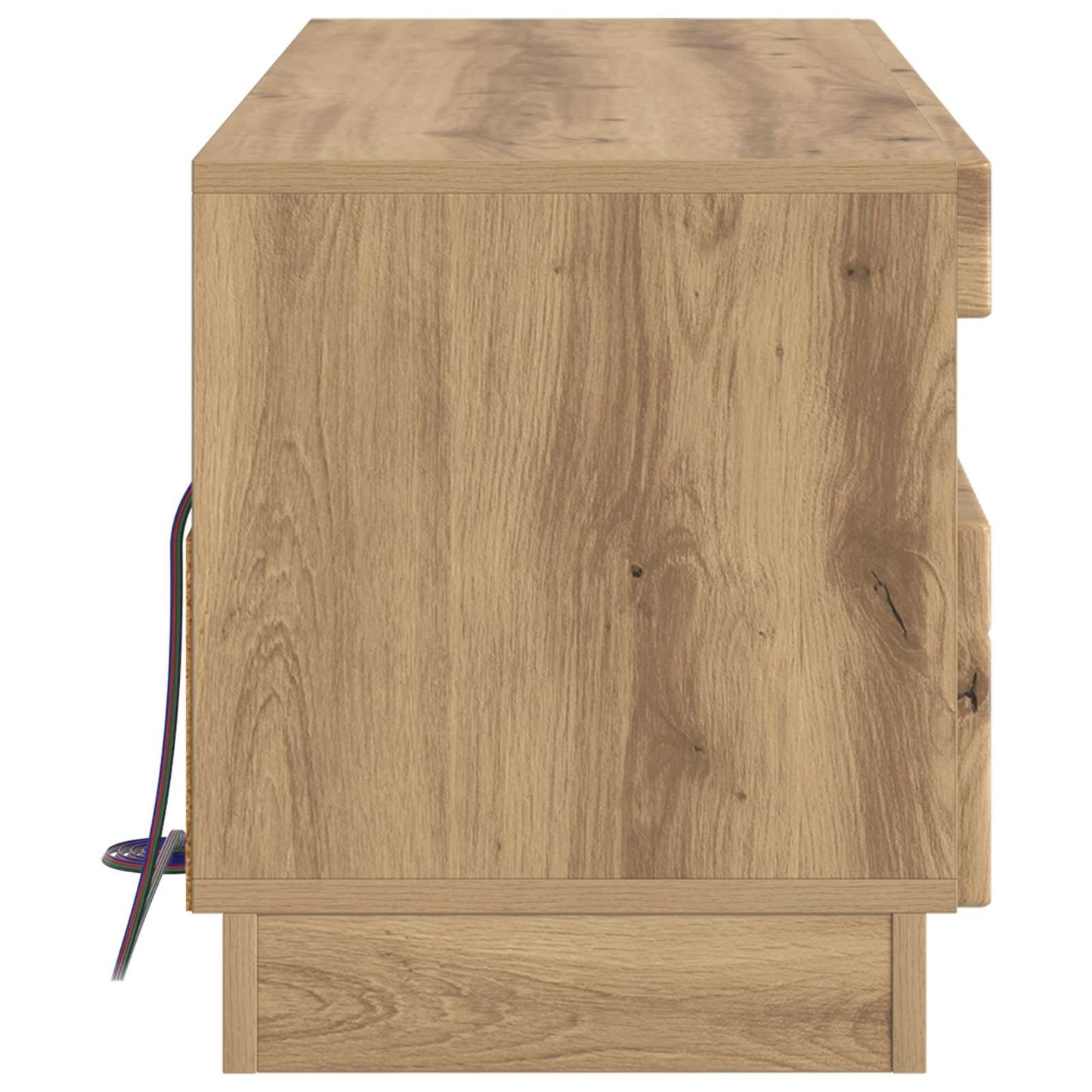 LED-TV-Schrank Artisan-Eiche Holzwerkstoff