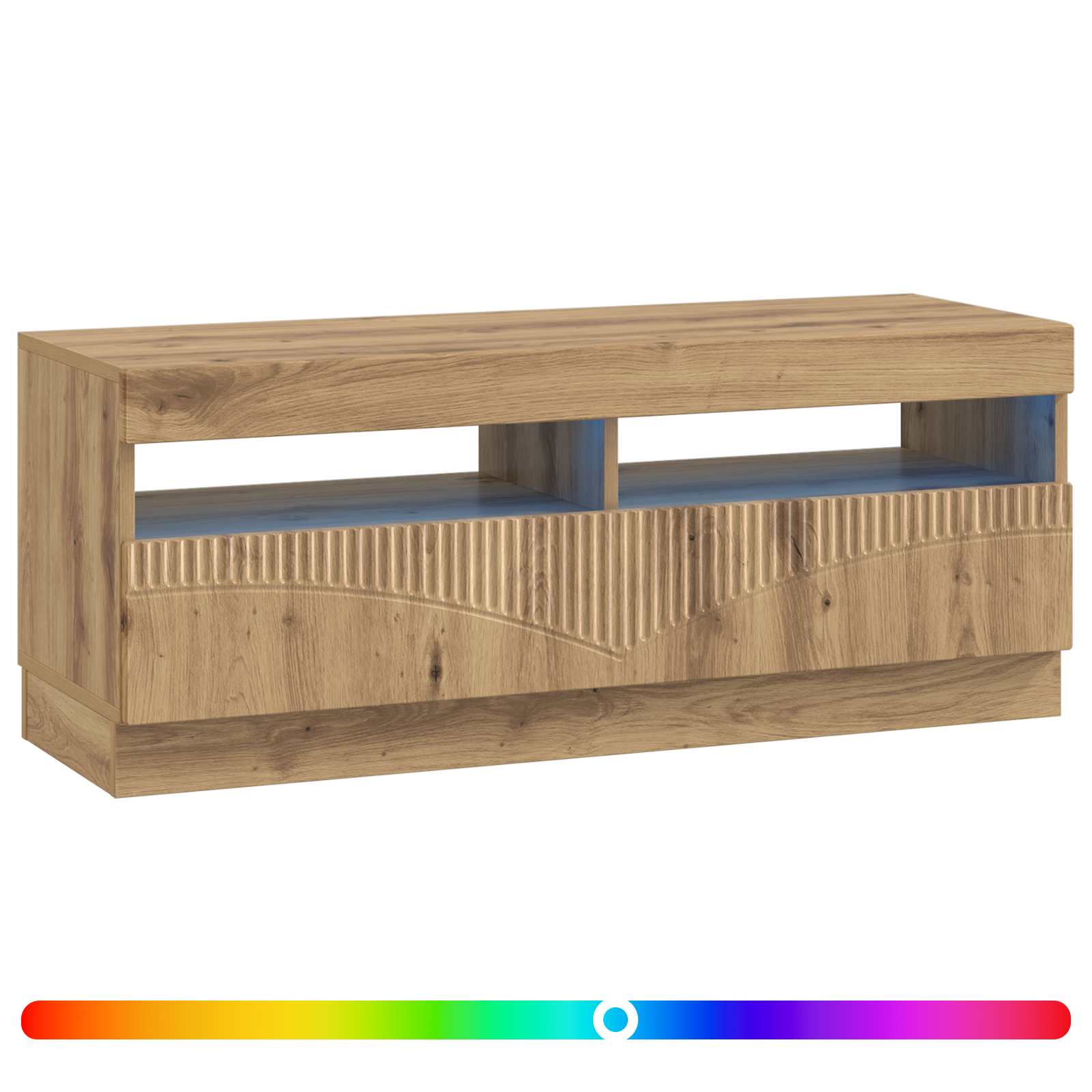 LED-TV-Schrank Artisan-Eiche Holzwerkstoff
