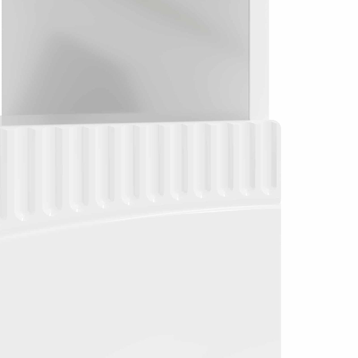 LED-TV-Schrank Hochglanz Weiß Holzwerkstoff