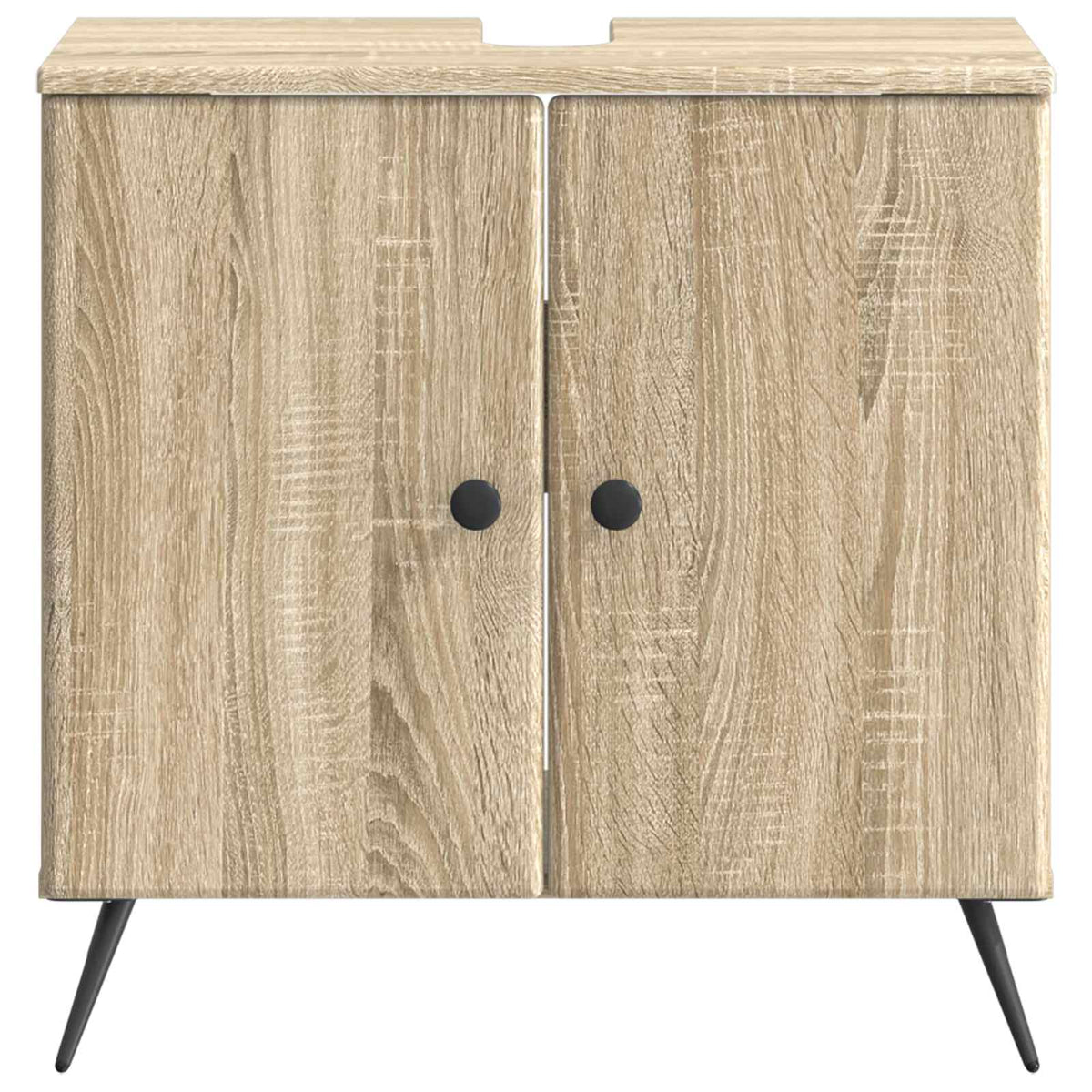 Waschbeckenschrank BREDA Sonoma-Eiche 59,5 x 31,5 x 59 cm