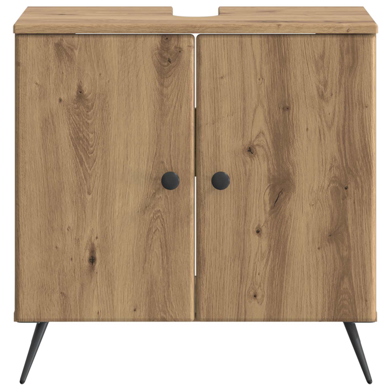 Waschbeckenschrank BREDA Artisan-Eiche 59,5 x 31,5 x 59 cm