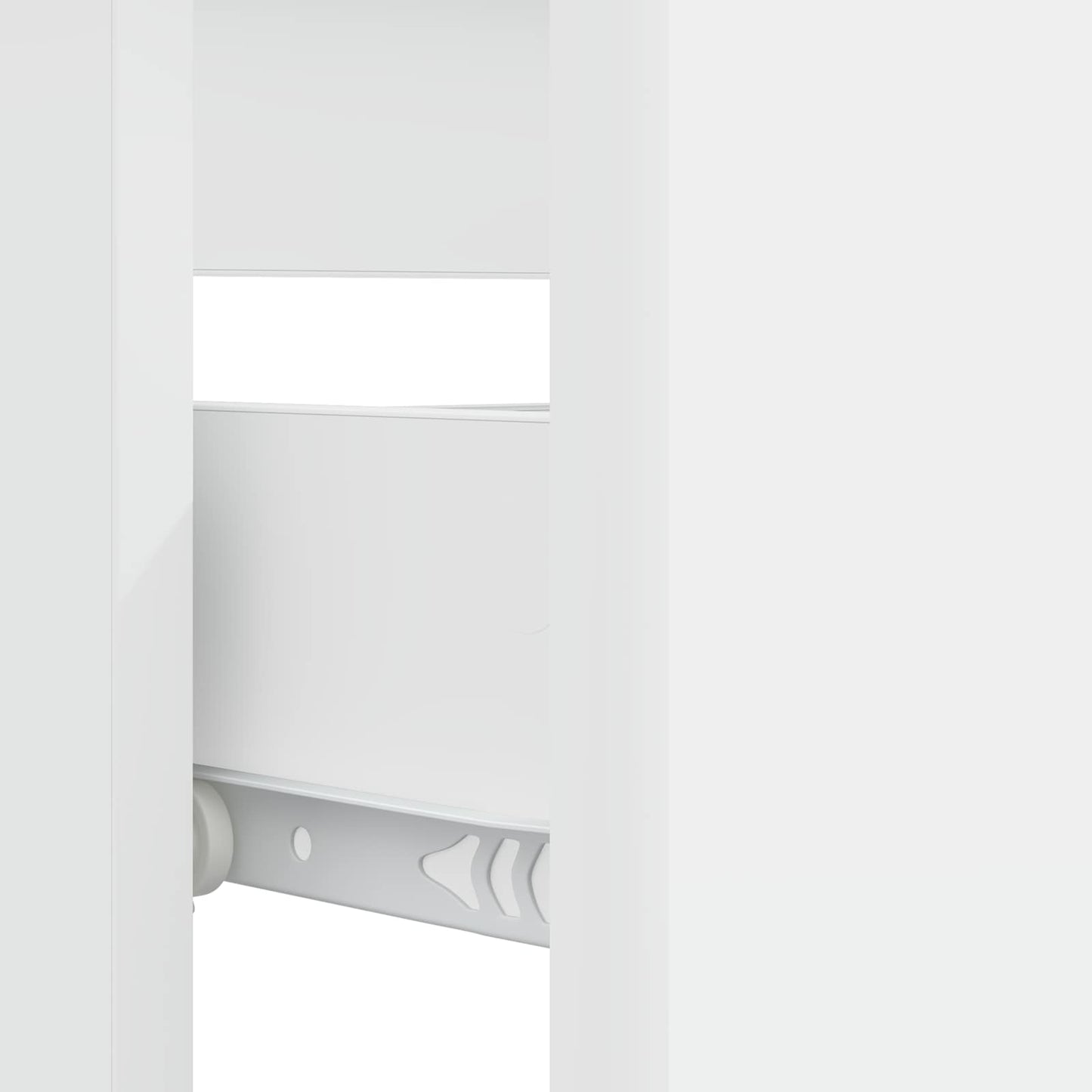 Waschbeckenschrank BREDA Weiß 82 x 41 x 59 cm Holzwerkstoff