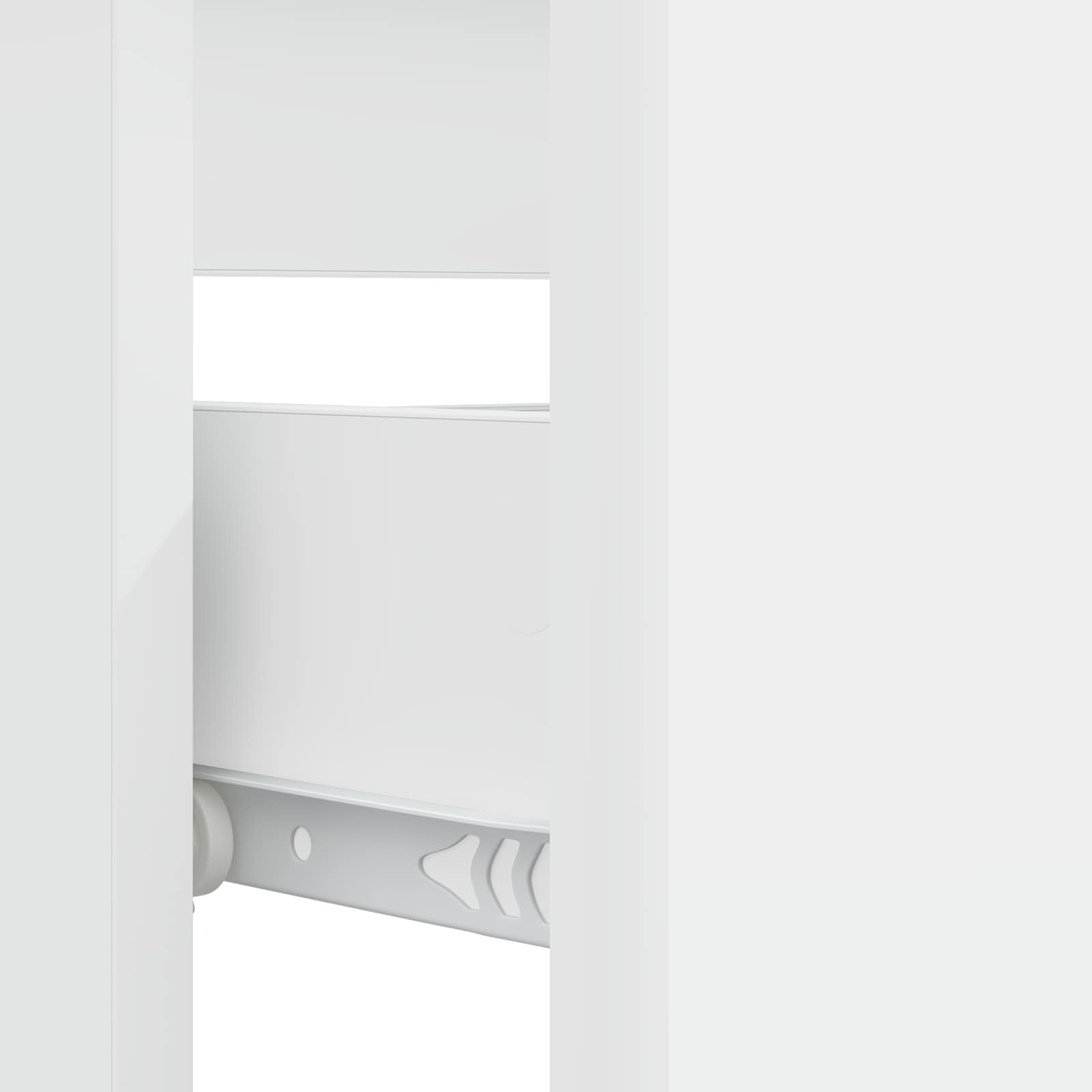Waschbeckenschrank BREDA Weiß 82 x 41 x 59 cm Holzwerkstoff