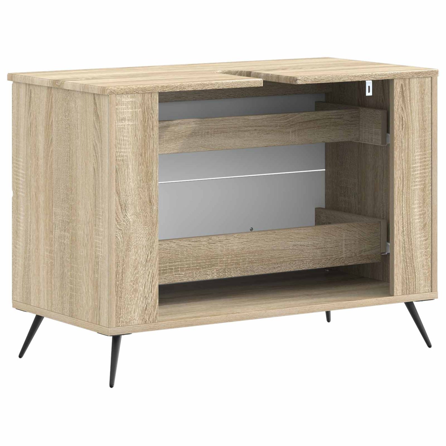 Waschbeckenschrank BREDA Sonoma-Eiche 82 x 41 x 59 cm
