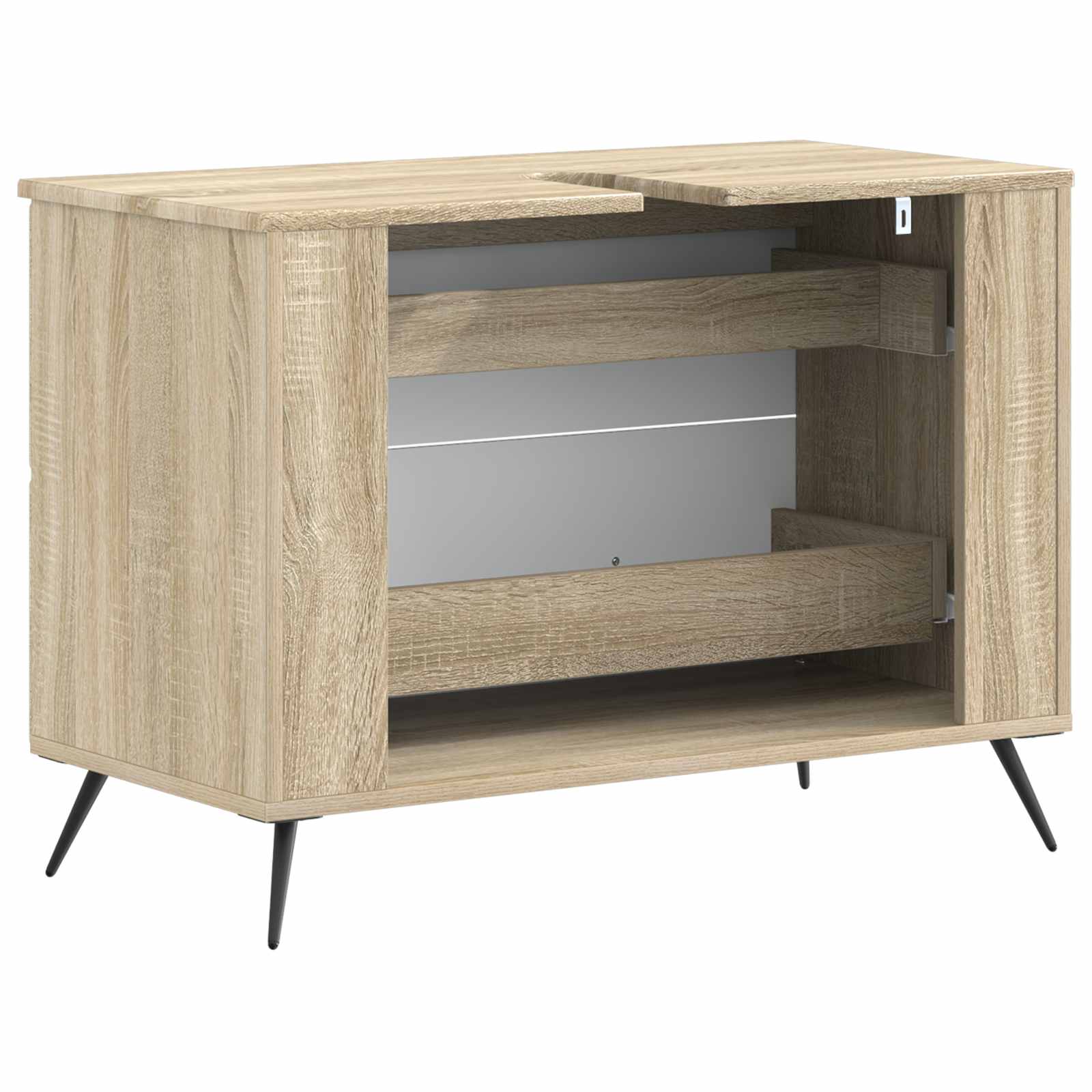 Waschbeckenschrank BREDA Sonoma-Eiche 82 x 41 x 59 cm