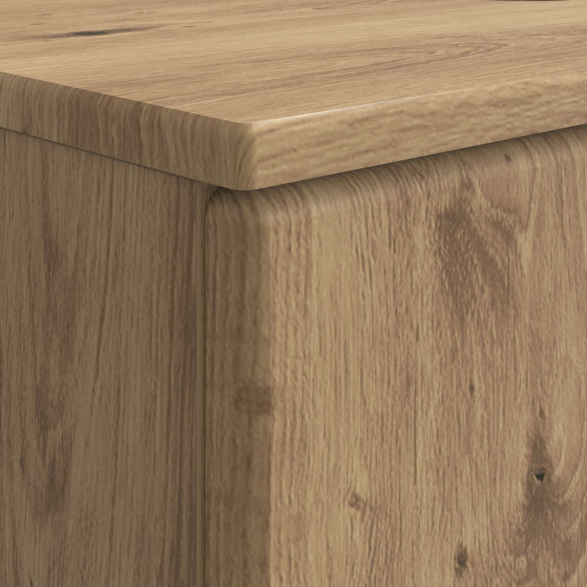 Waschbeckenschrank BREDA Artisan-Eiche 82 x 41 x 59 cm
