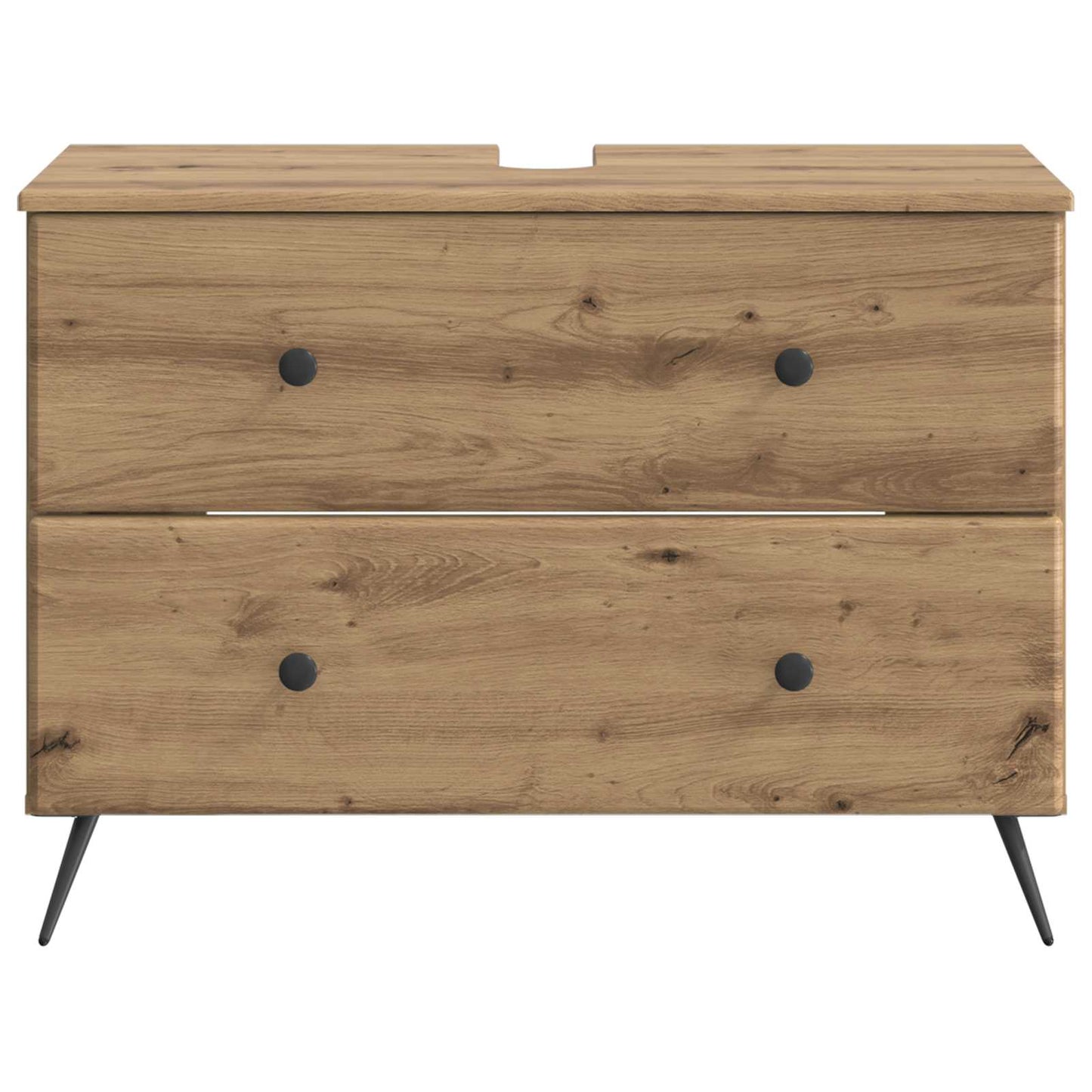 Waschbeckenschrank BREDA Artisan-Eiche 82 x 41 x 59 cm