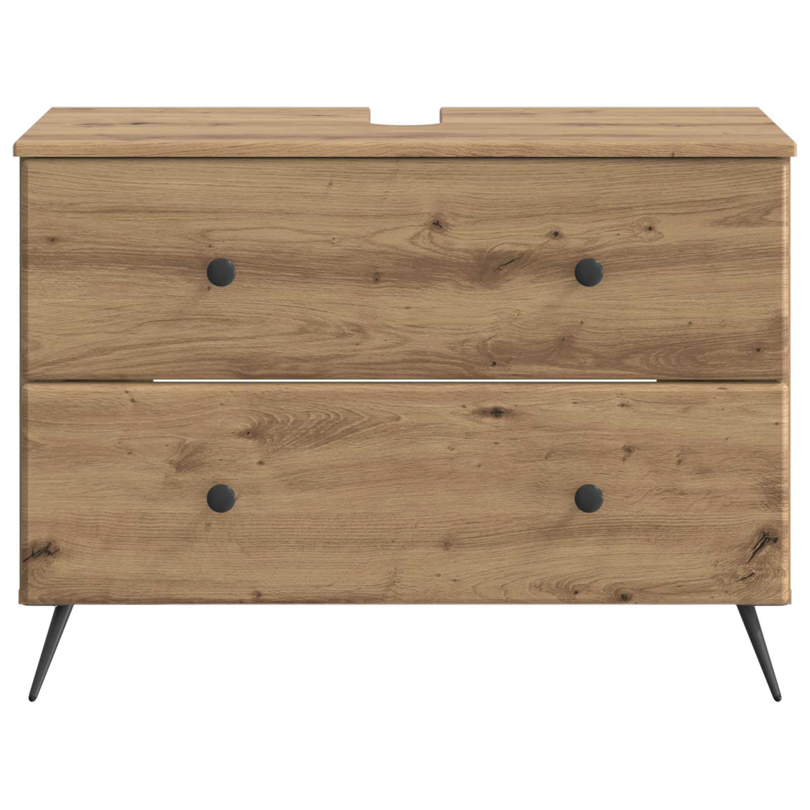 Waschbeckenschrank BREDA Artisan-Eiche 82 x 41 x 59 cm