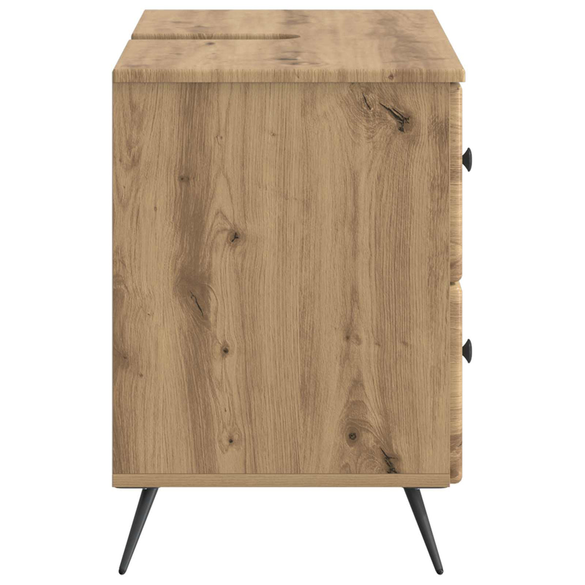 Waschbeckenschrank BREDA Artisan-Eiche 82 x 41 x 59 cm