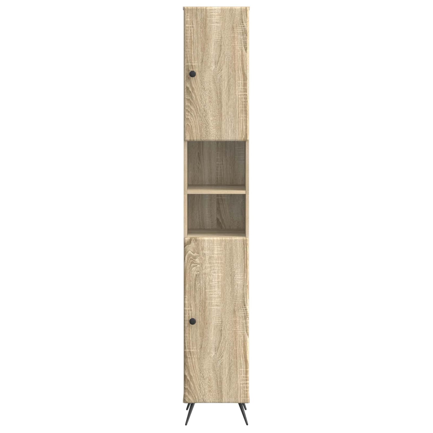 Badezimmerschrank mit offenem Regal BREDA Sonoma-Eiche