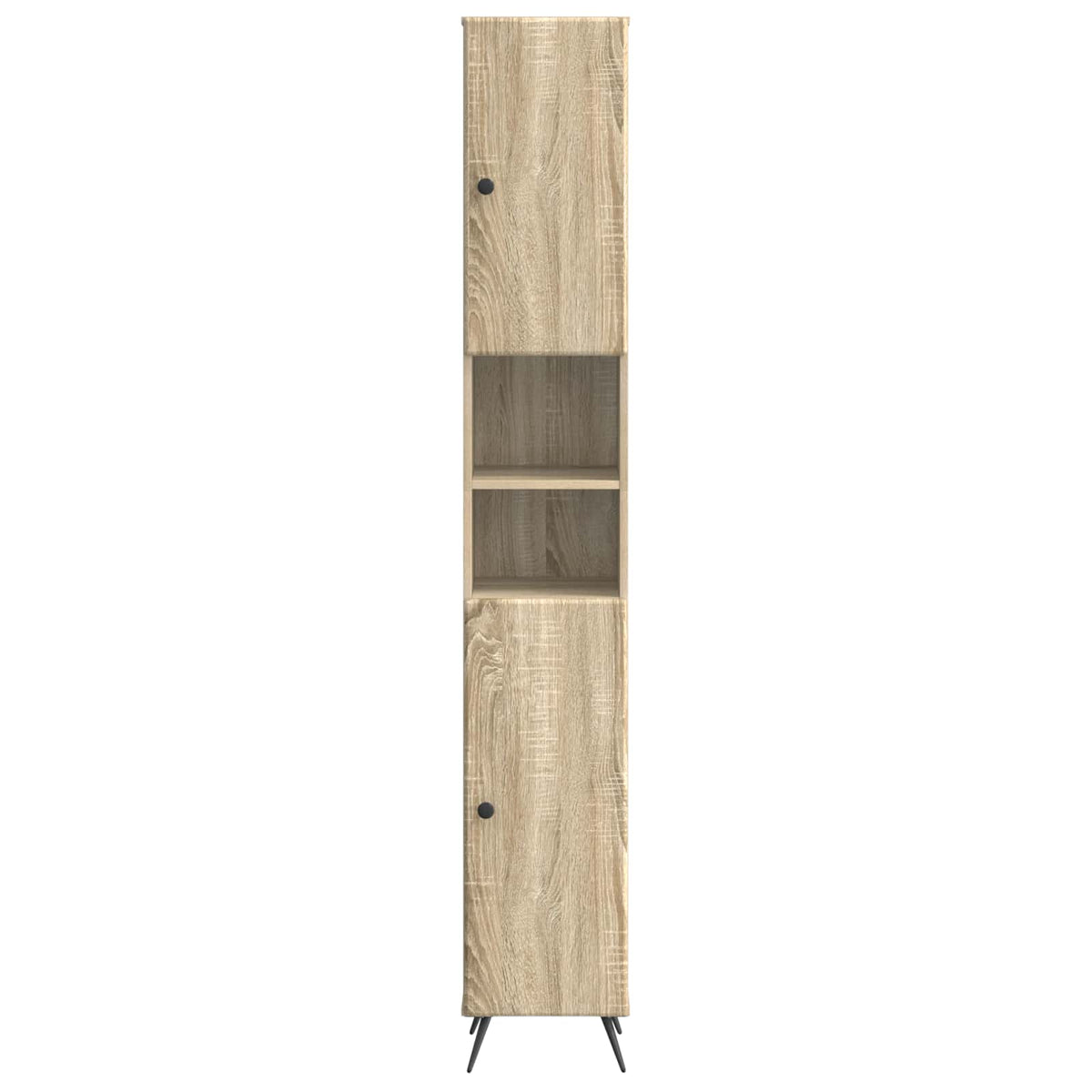 Badezimmerschrank mit offenem Regal BREDA Sonoma-Eiche