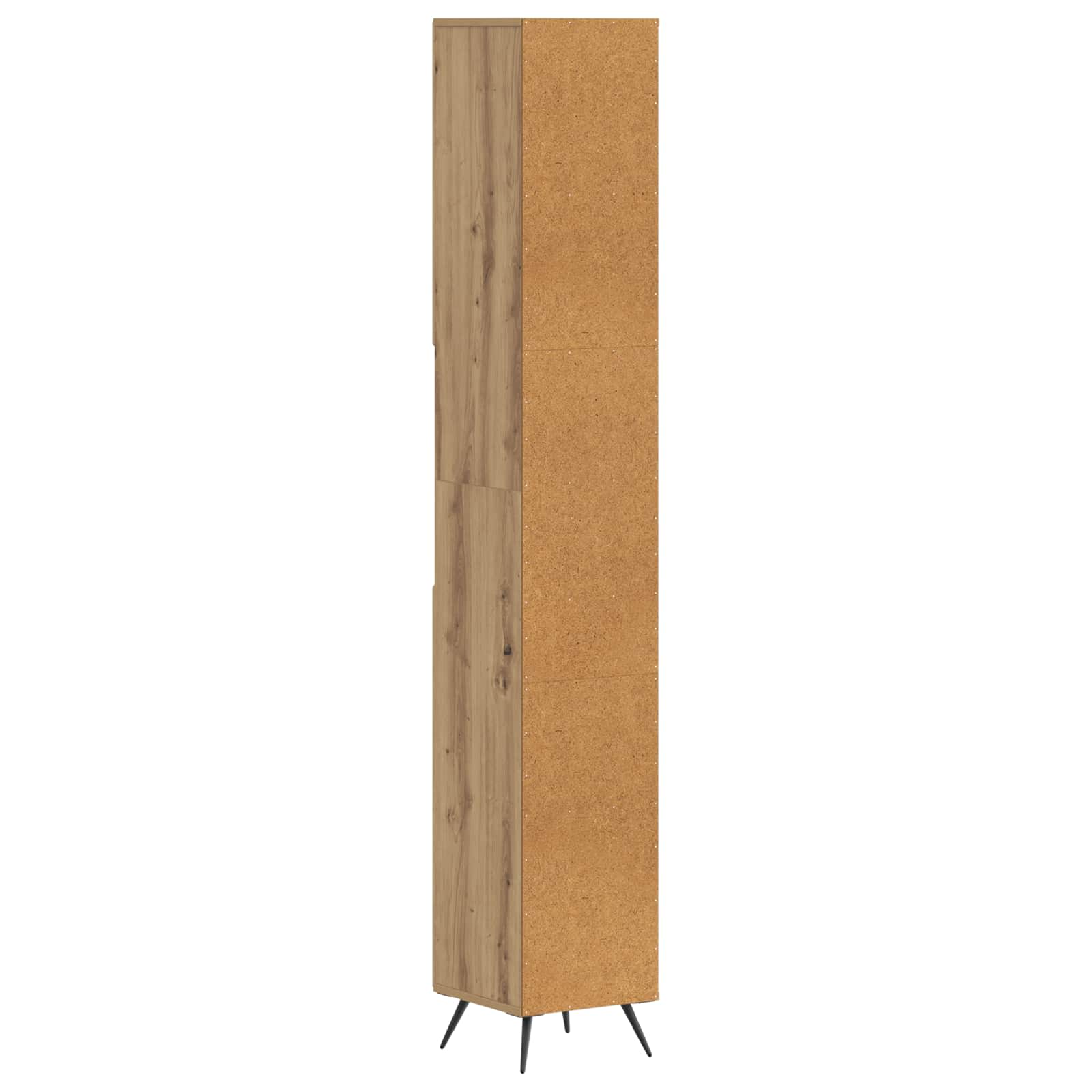 Badezimmerschrank mit offenem Regal BREDA Artisan-Eiche