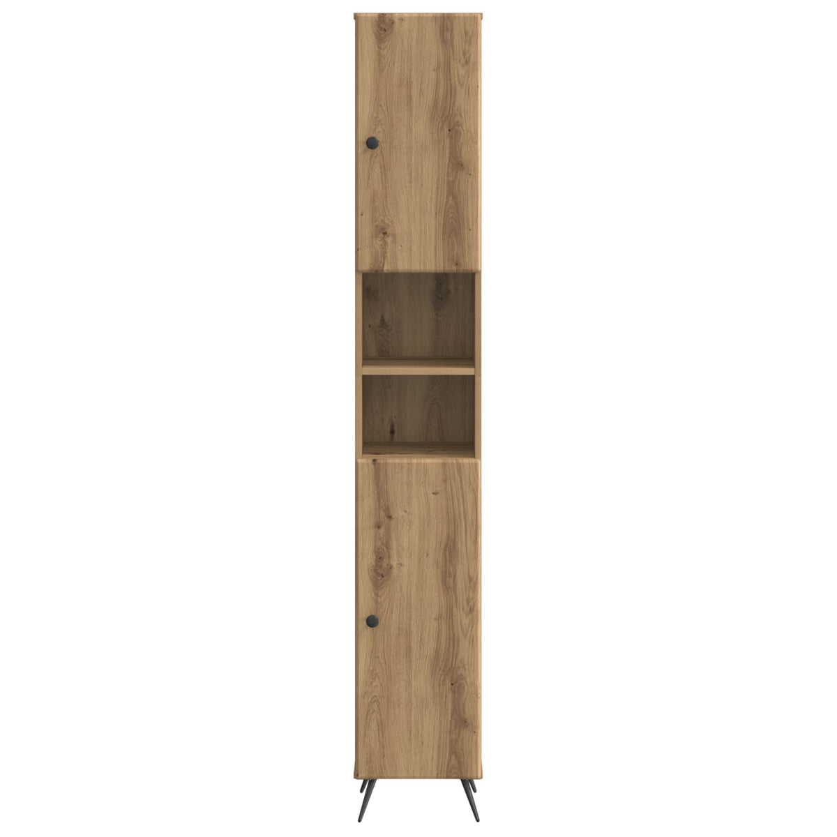 Badezimmerschrank mit offenem Regal BREDA Artisan-Eiche