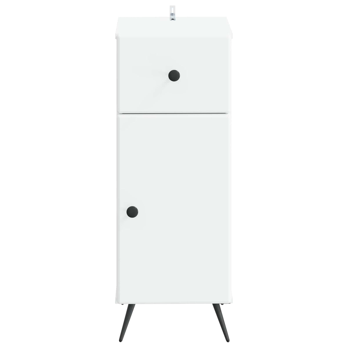 Badezimmer Aufbewahrungsschrank BREDA Weiß 30 x 31 x 80 cm