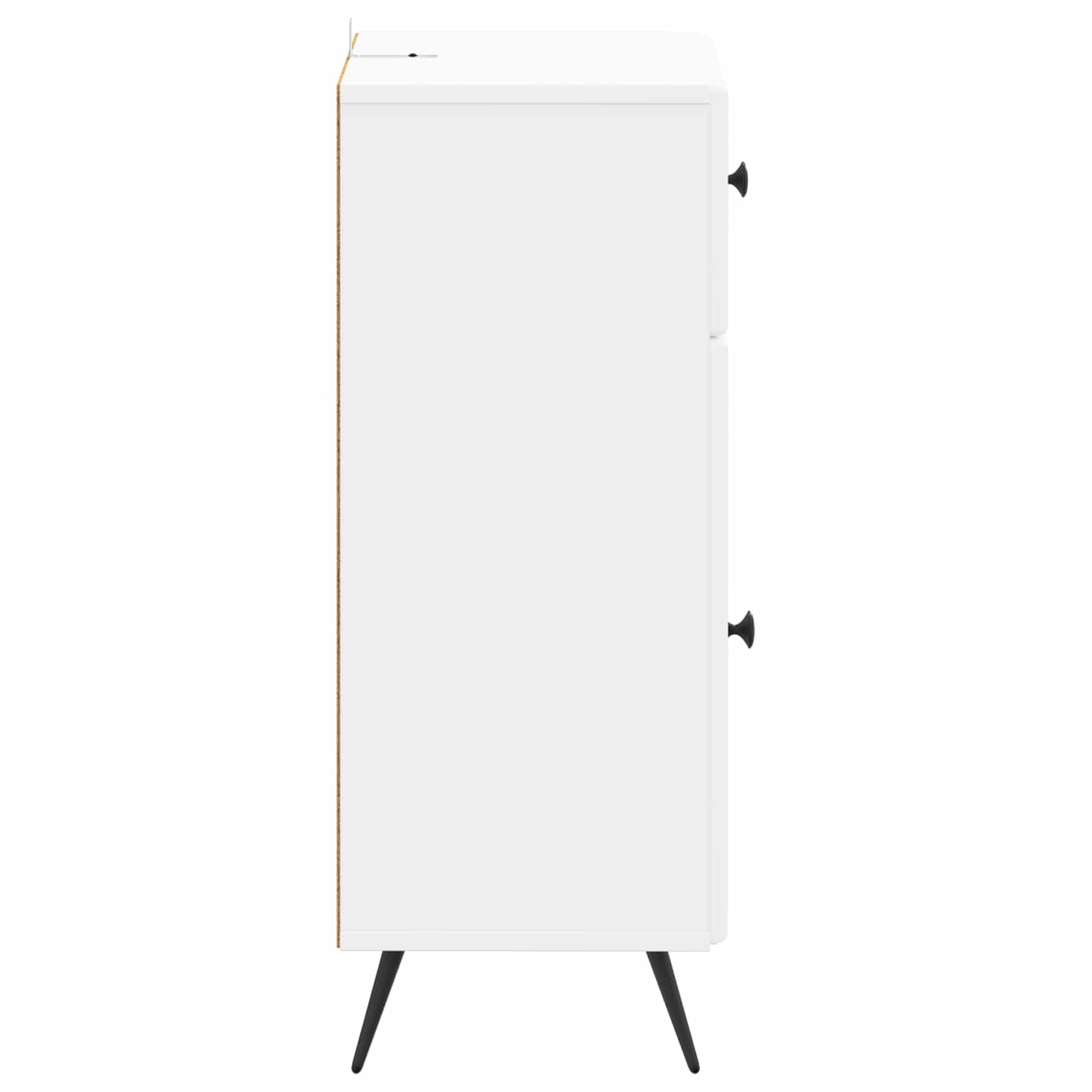 Badezimmer Aufbewahrungsschrank BREDA Weiß 30 x 31 x 80 cm